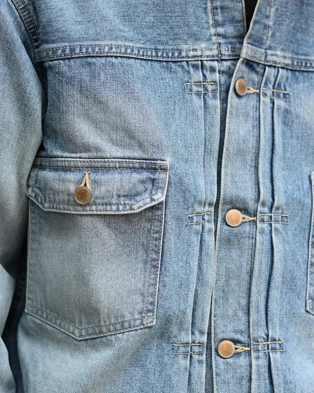 Unlikely / Unlikely Time Travel Trucker Jacket 1977 Wash (U25F-18-0010)