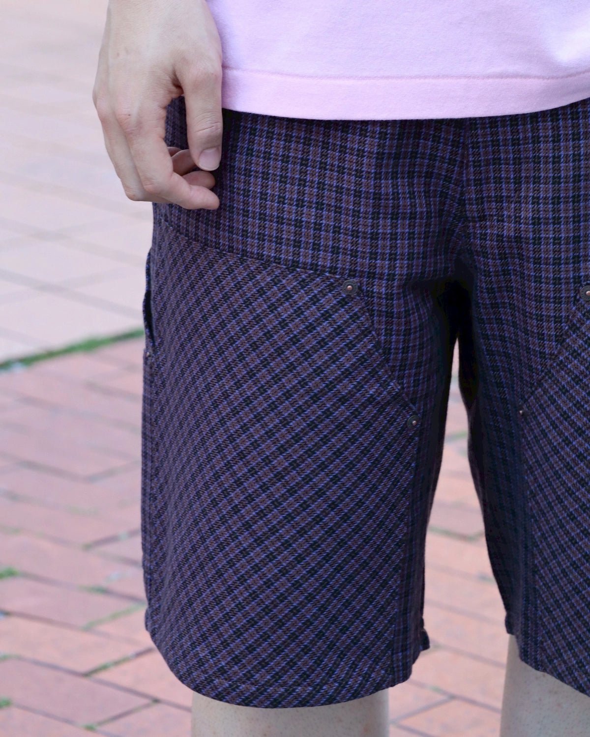 BoTT / Plaid Double Knee Short