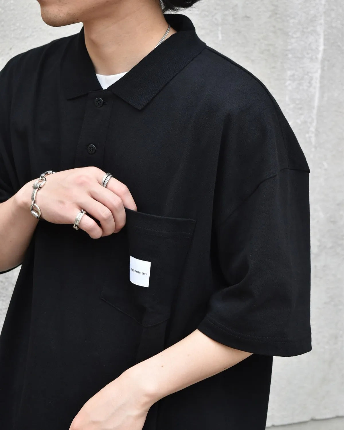 COOTIE PRODUCTIONS® / Open End Yarn Error Fit S/S Polo (CTE-25S317)