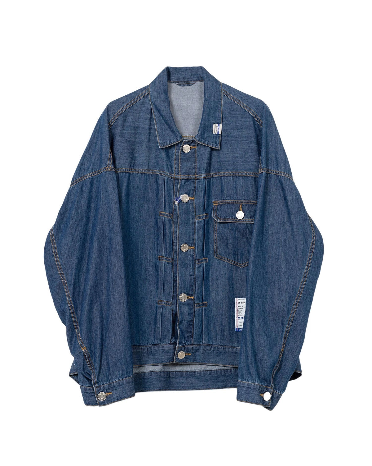 Maison MIHARA YASUHIRO in・stru(men-tal). / Cotton Tencel Denim Jacket (I12BL001)