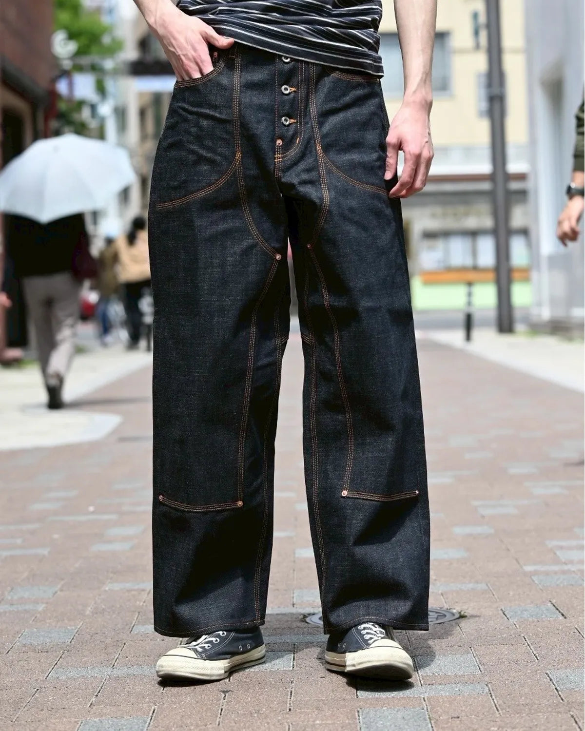 SUGARHILL / CLASSIC DOUBLE KNEE DENIM PANTS (CLASS003)