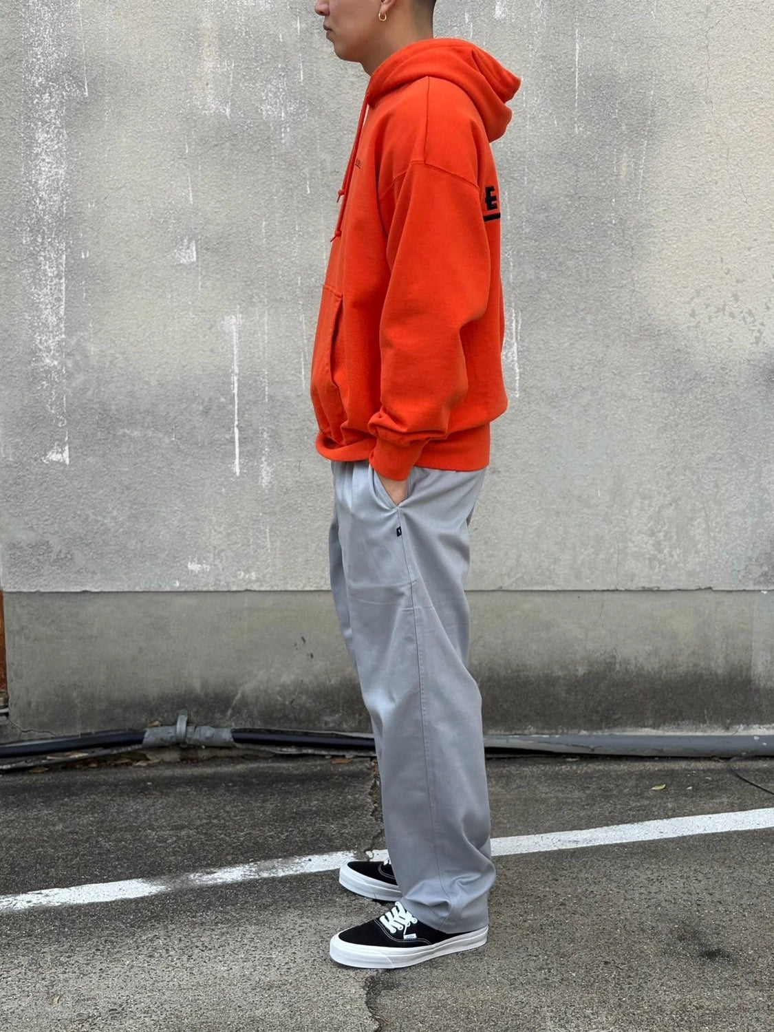 DESCENDANT / SHORE TWILL BEACH TROUSERS (251TQDS-PTM02)
