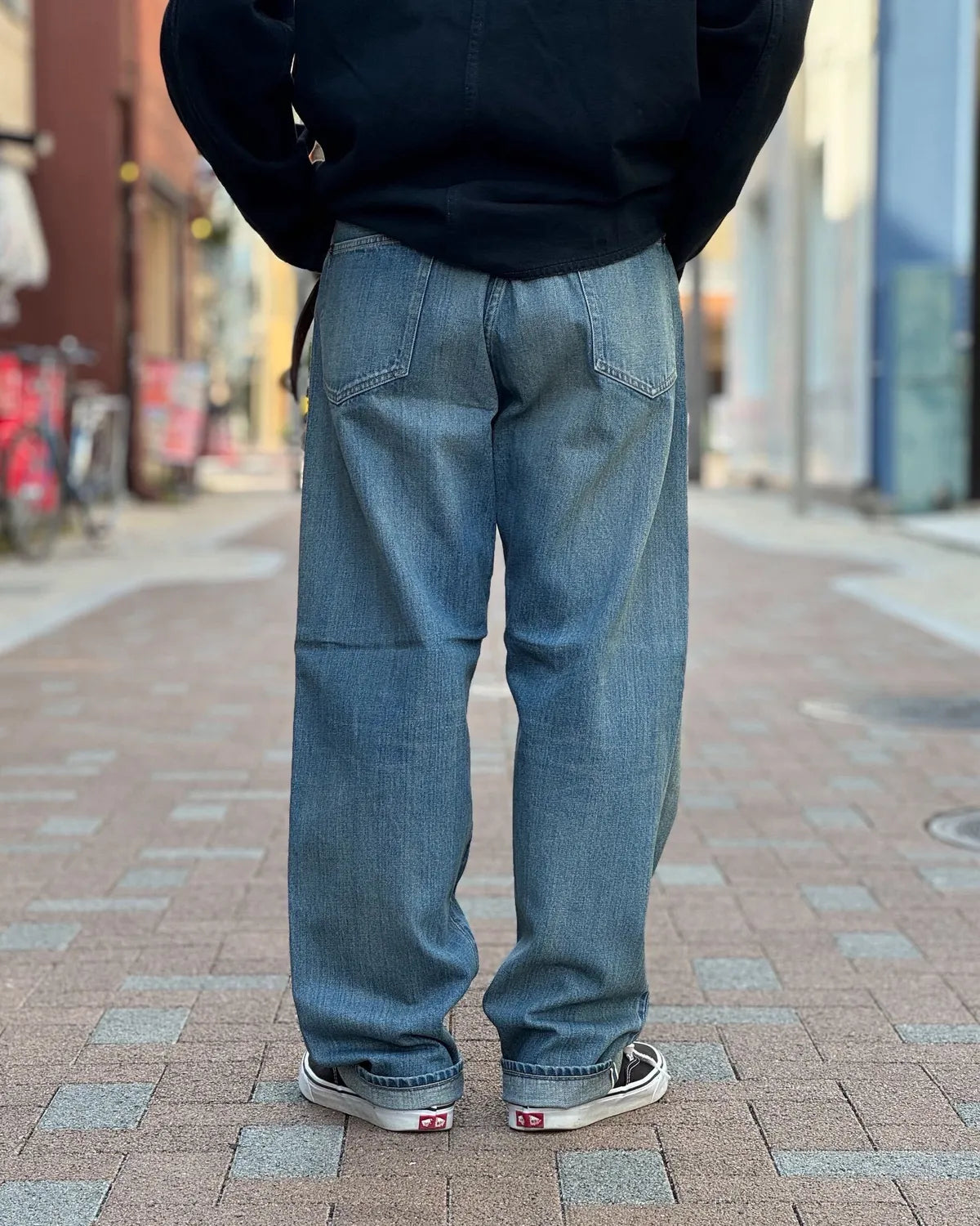 A.PRESSE / No.22 Washed Wide Denim Pants (26AAP-04-29)