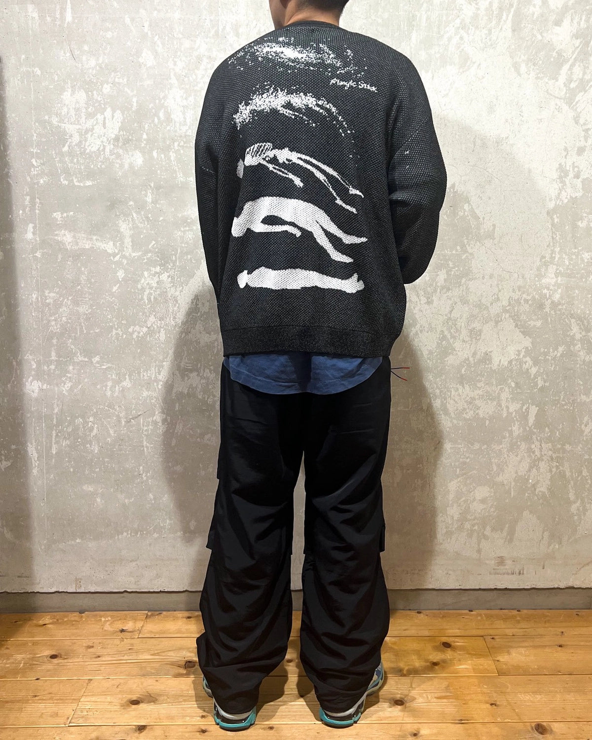 MAGIC STICK / 3M Galaxy Crew Knit (25FW-MS10-032)