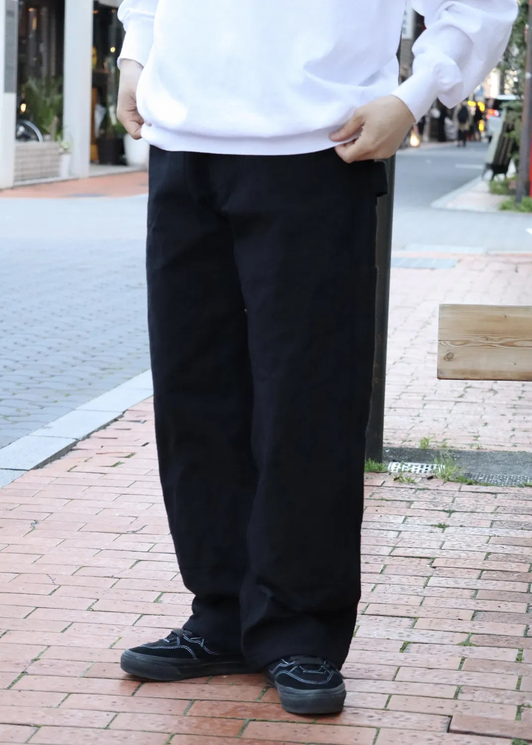 COMOLI / コットンダック ペインターパンツ (D01-03007)