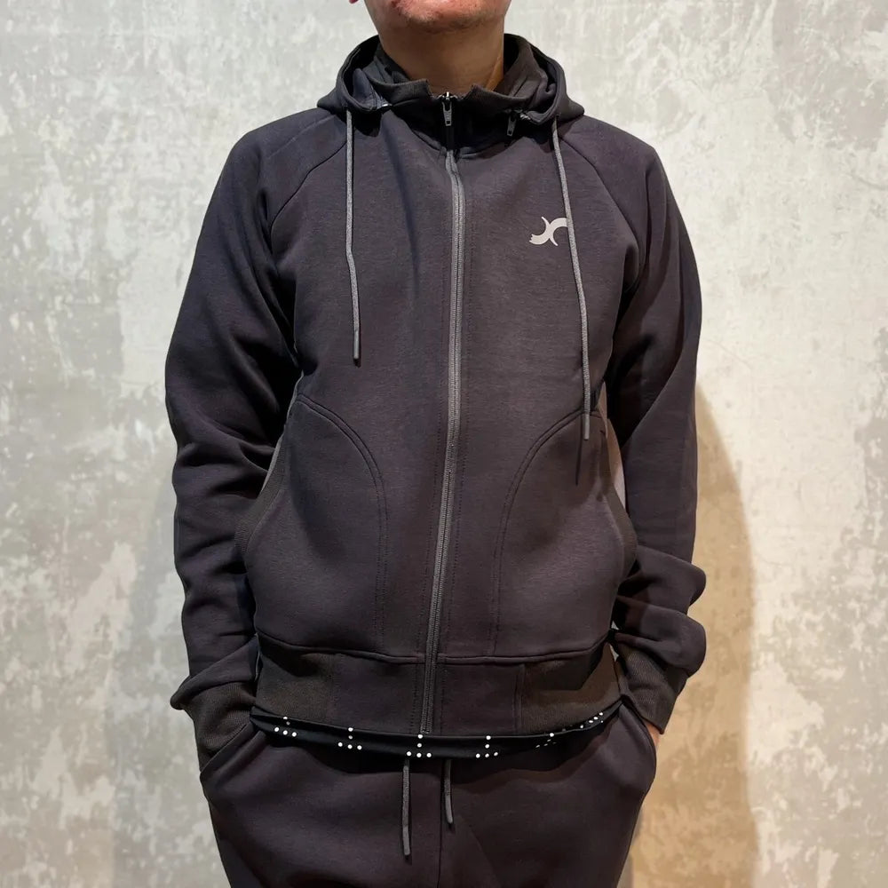 DEES / Sweat Zip Hoodie Black  (DE2302-CLT004)
