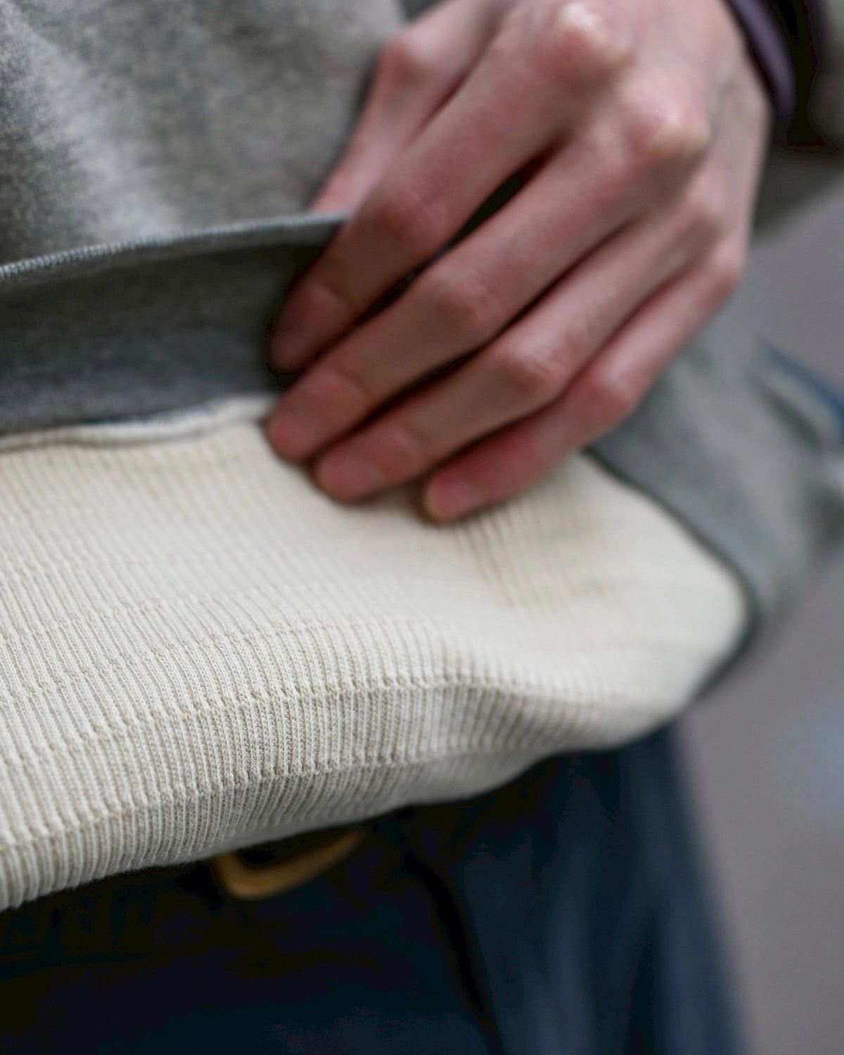 A.PRESSE / Vintage Attached Hood Sweat Parka (26SAP-05-15)