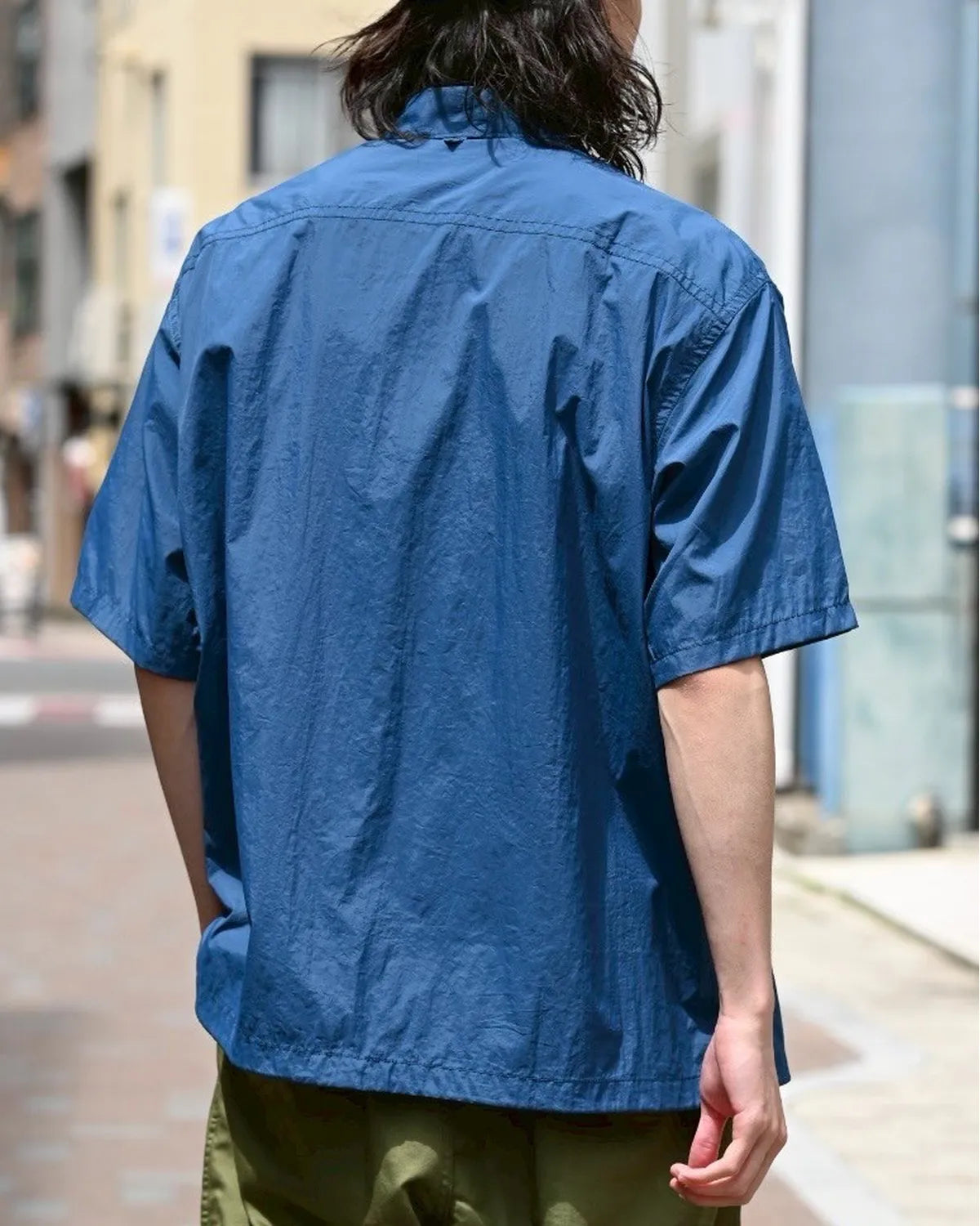 THE NORTH FACE PURPLE LABEL / Nylon Taffeta Field S/S Shirt (N25SG055)
