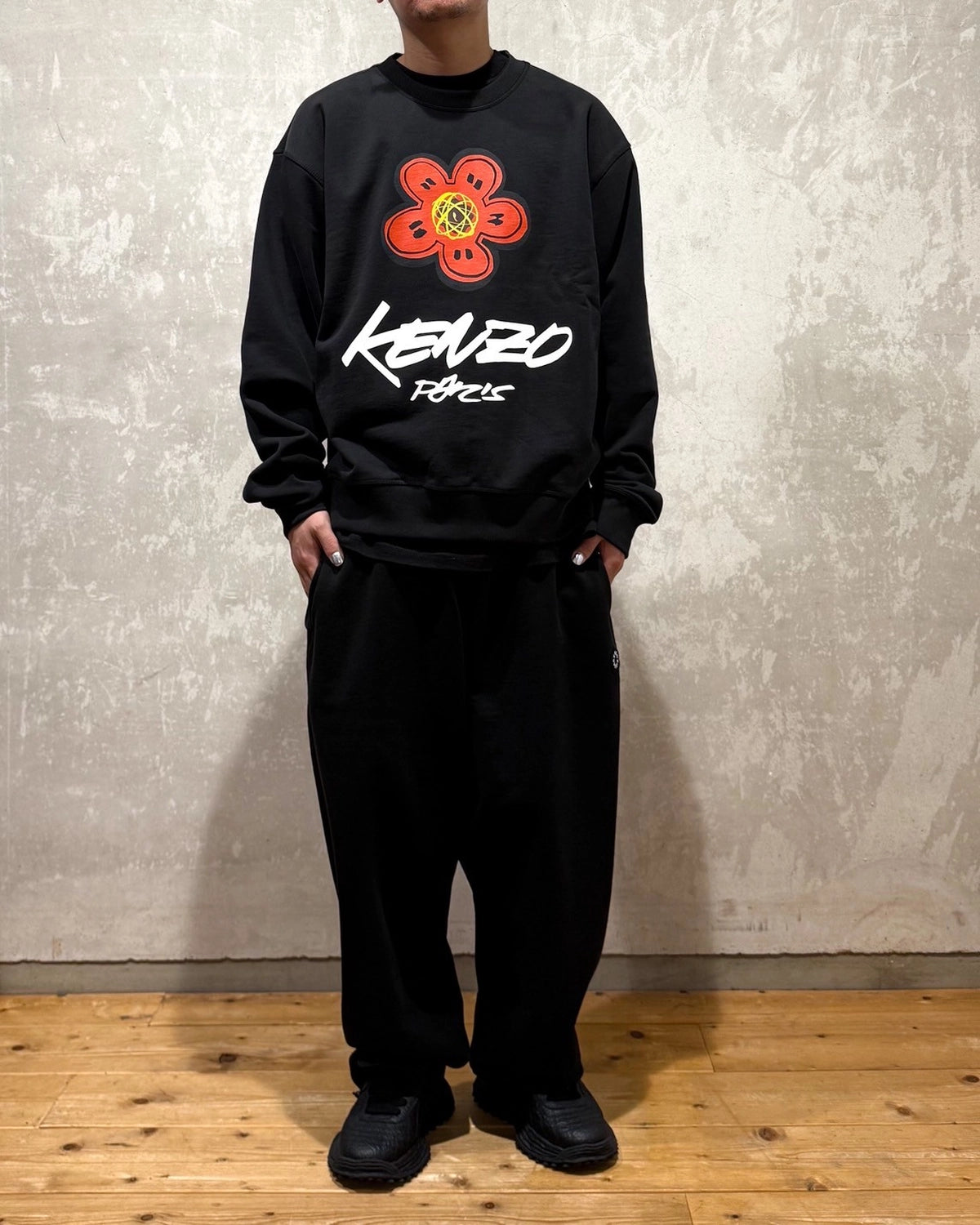 KENZO × Futura / 'Kenzo x Futura 2000' コットン スウェット (FF65SW2524MC)