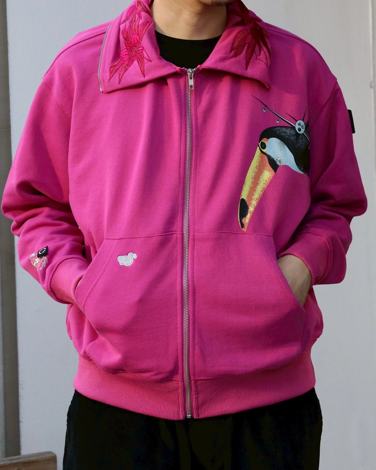 PHINGERIN / ZIPOFF HOODIE (PD-252-HCS-041)
