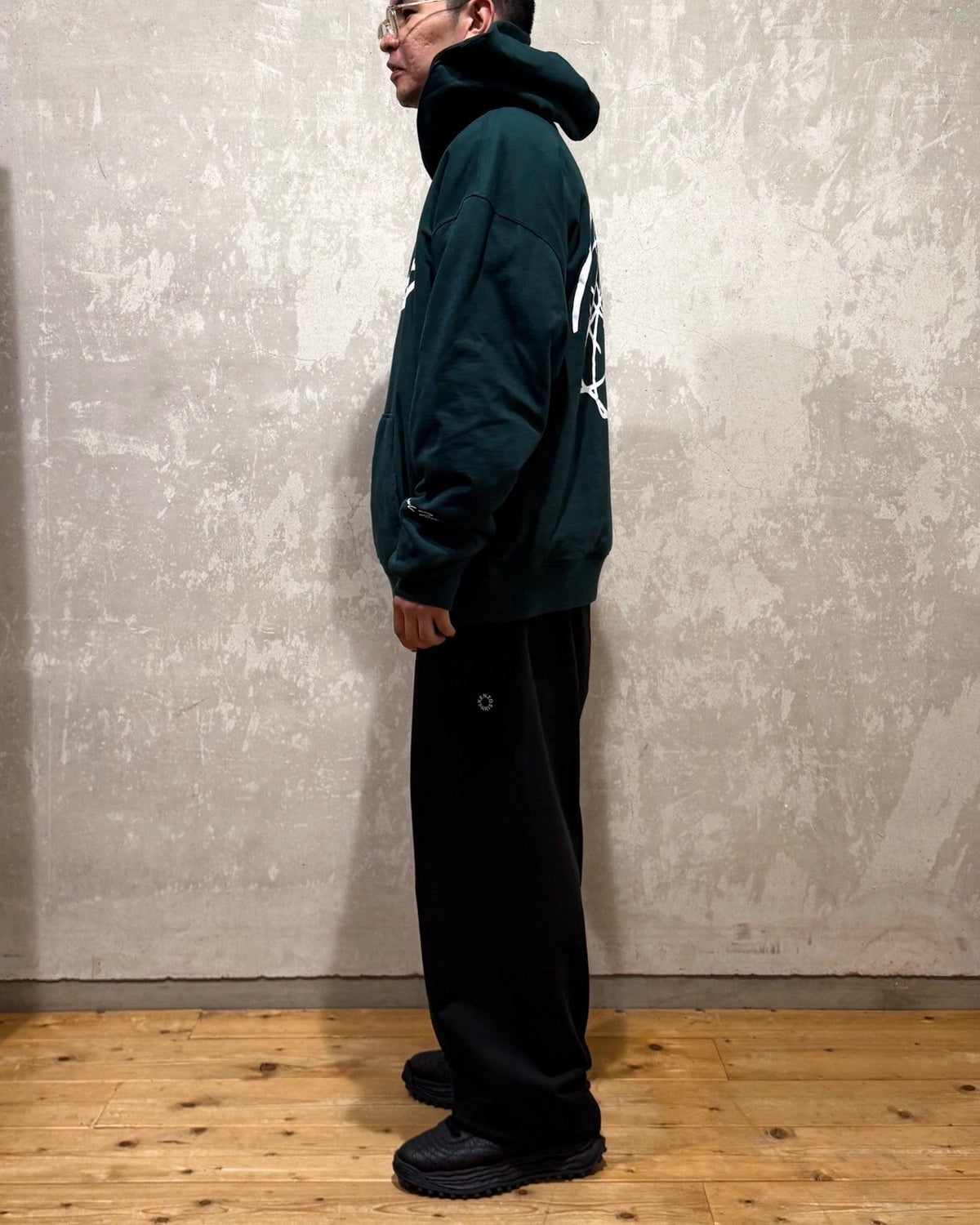 KENZO × Futura / 'Kenzo x Futura 2000' パデッド コットン フ―ディー (FF65HO5504SG)