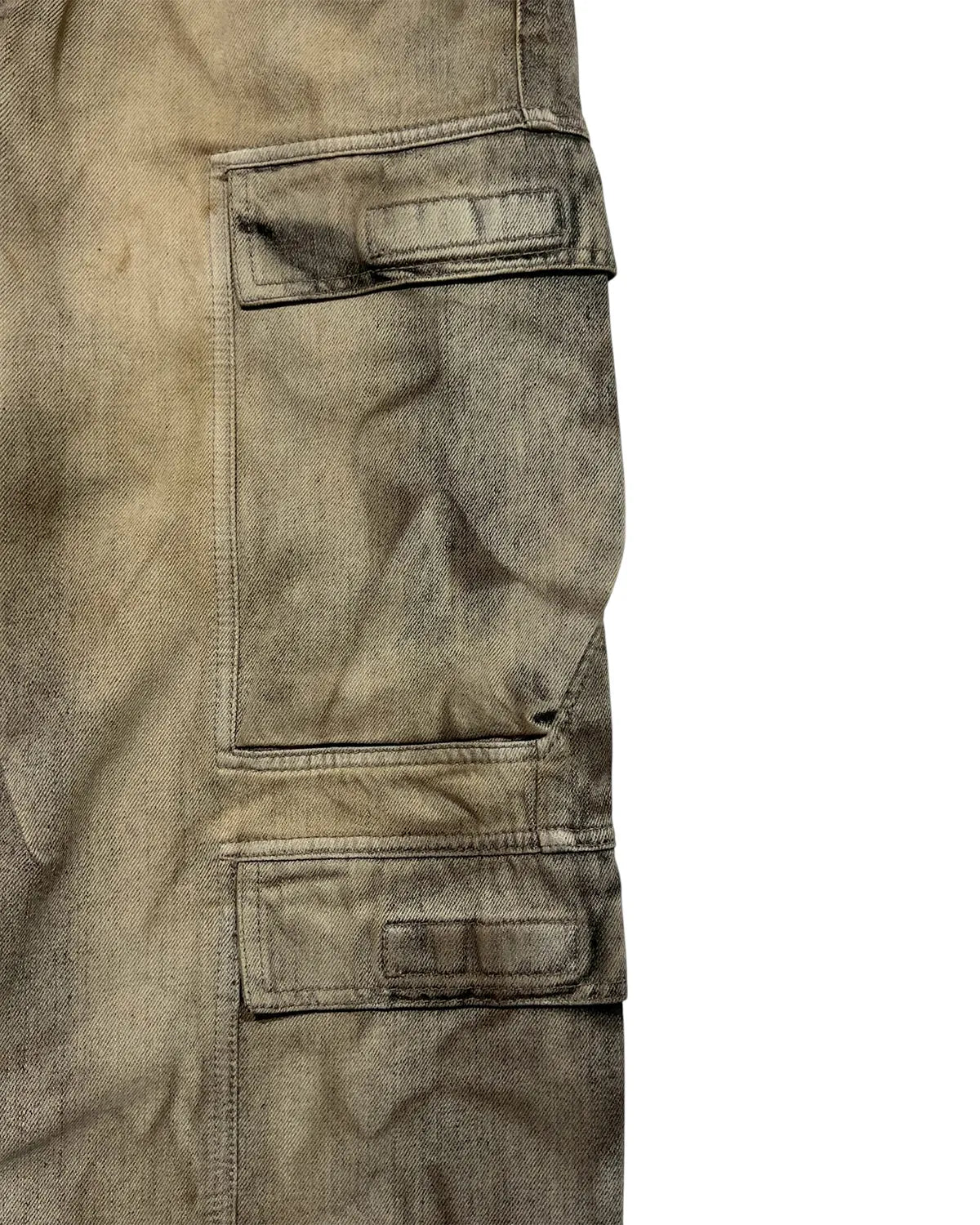 Rick Owens DRKSHDW / DOUBLE CARGO JEANS (DU01F4361)