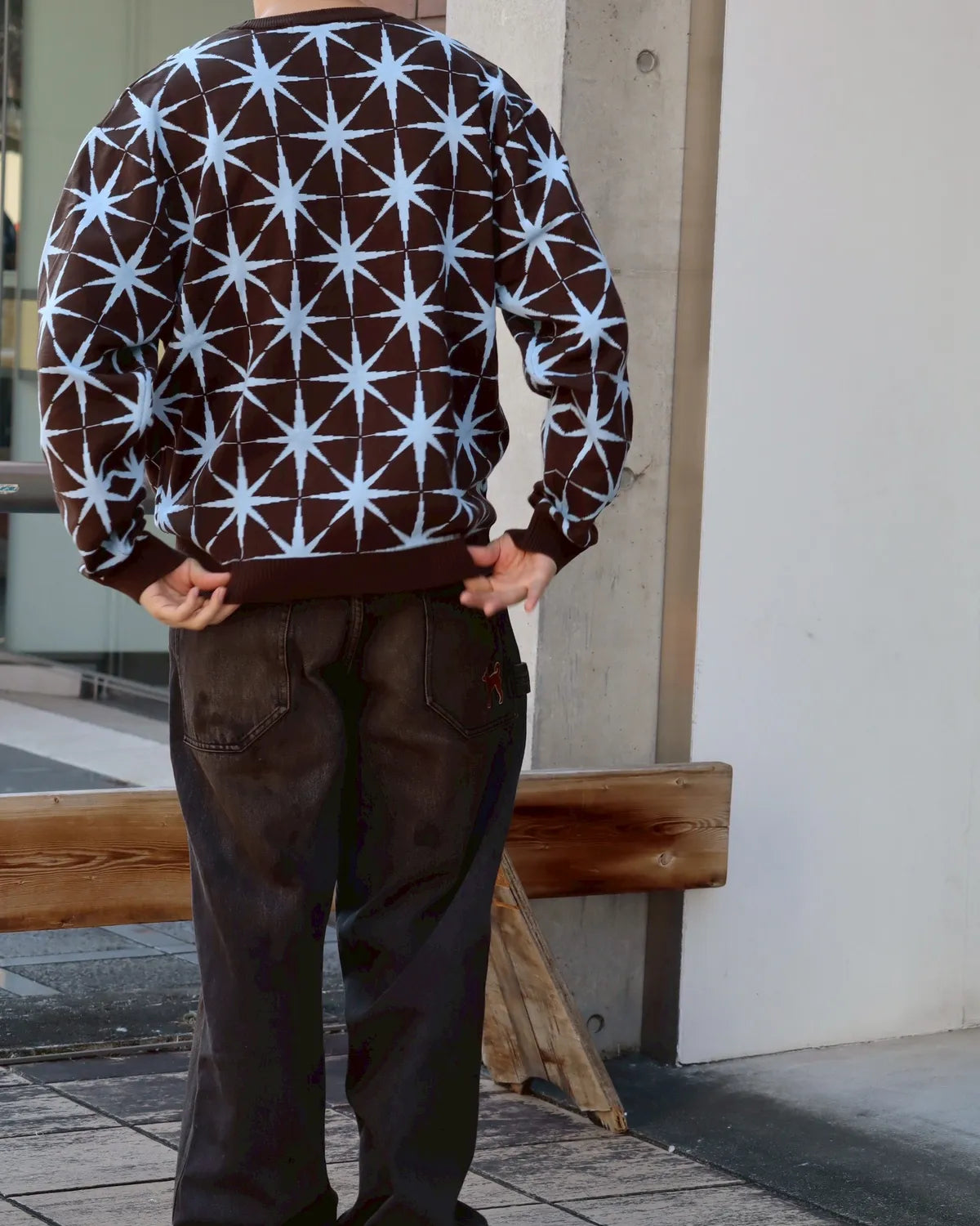 BoTT / Sparkle Jacquard Knit Sweater