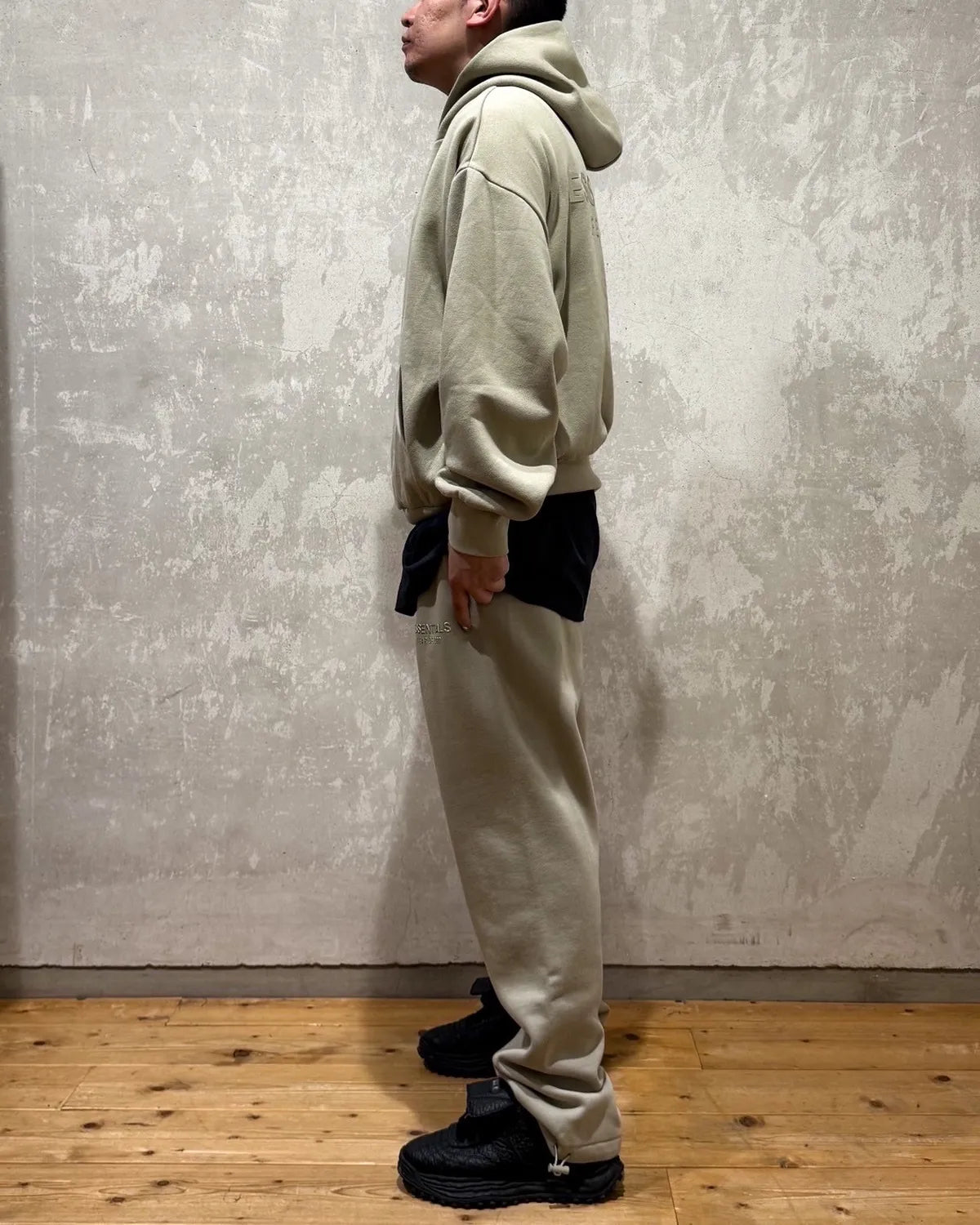 ESSENTIALS / CLASSIC FIT FLEECE HOODIE (192SP252050F)