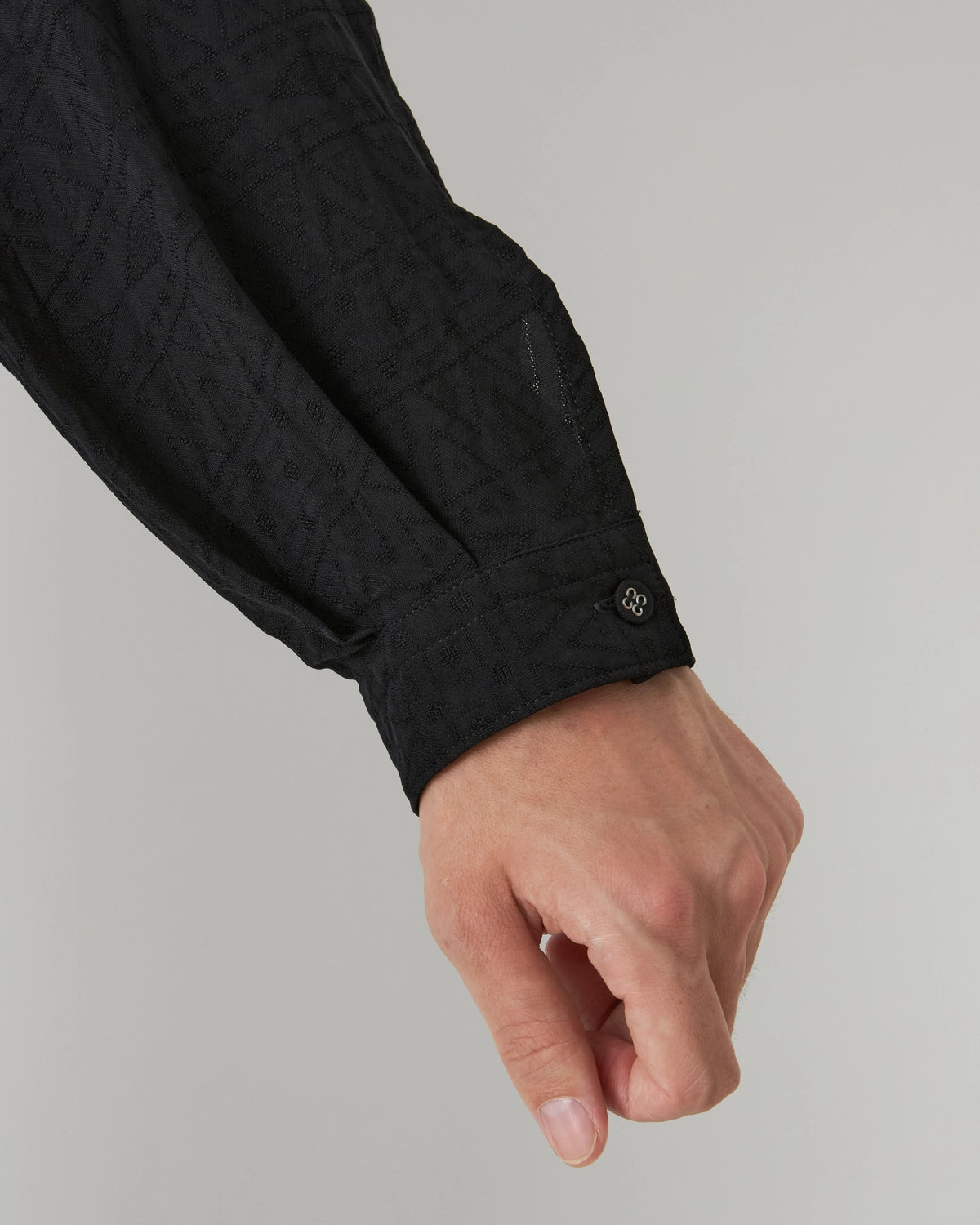 White Mountaineering / JACQUARD WIDE GUSSET SLEEVE LONG SHIRT (WM2571102)