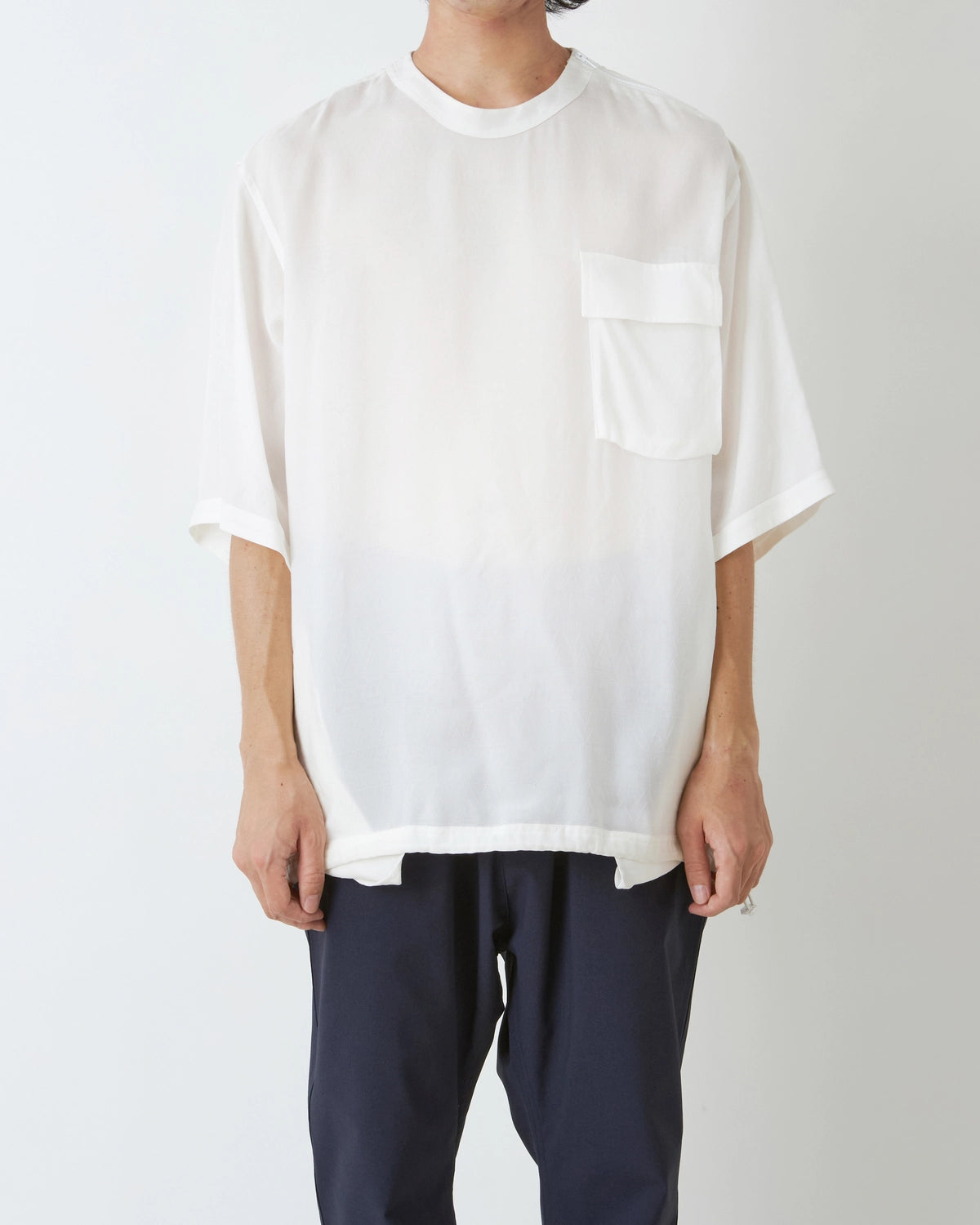White Mountaineering / JACQUARD CREWNECK SHIRT (WM2571109)