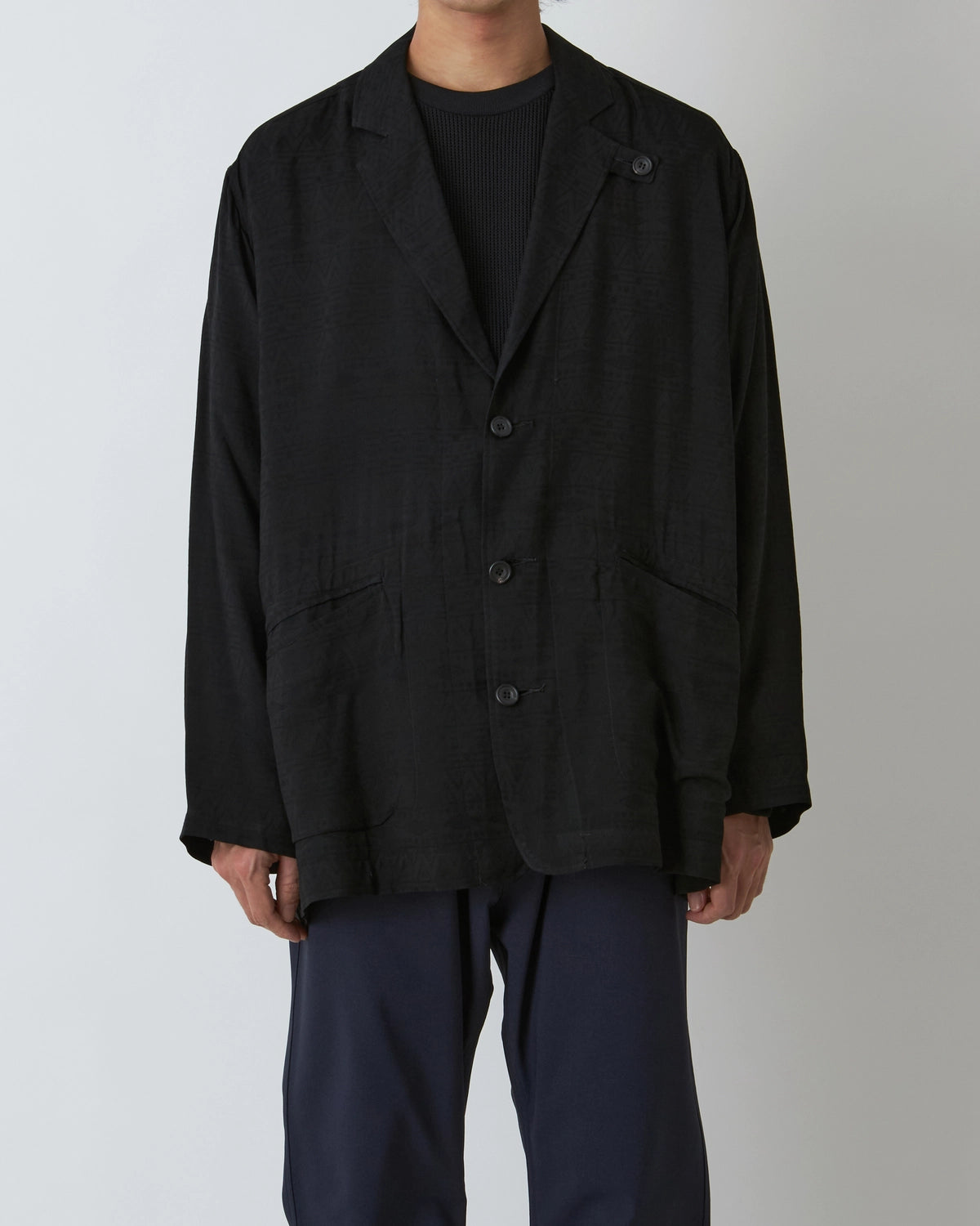 White Mountaineering / JACQUARD LAPEL JACKET (WM2571211)