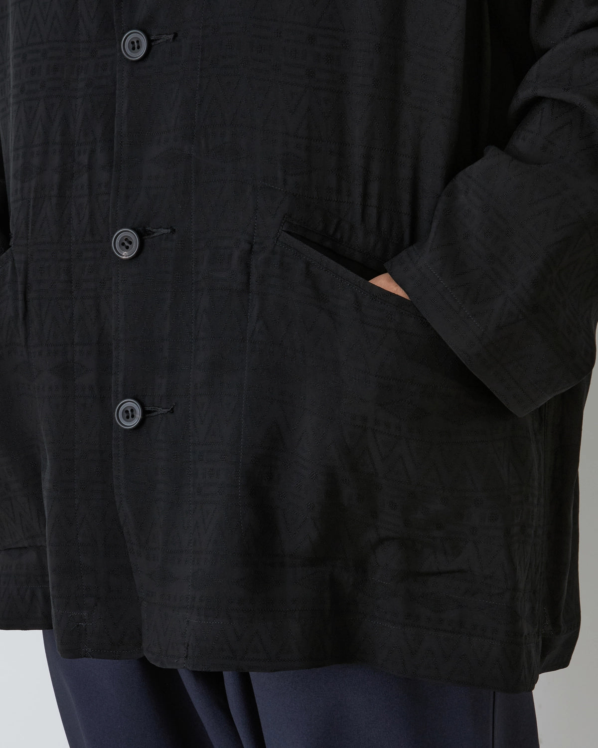 White Mountaineering / JACQUARD LAPEL JACKET (WM2571211)