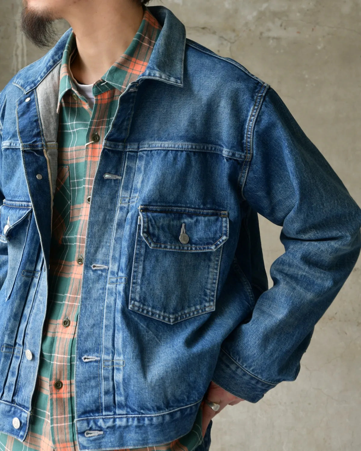 MASSES / DENIM JKT H.WASH (1251014014)