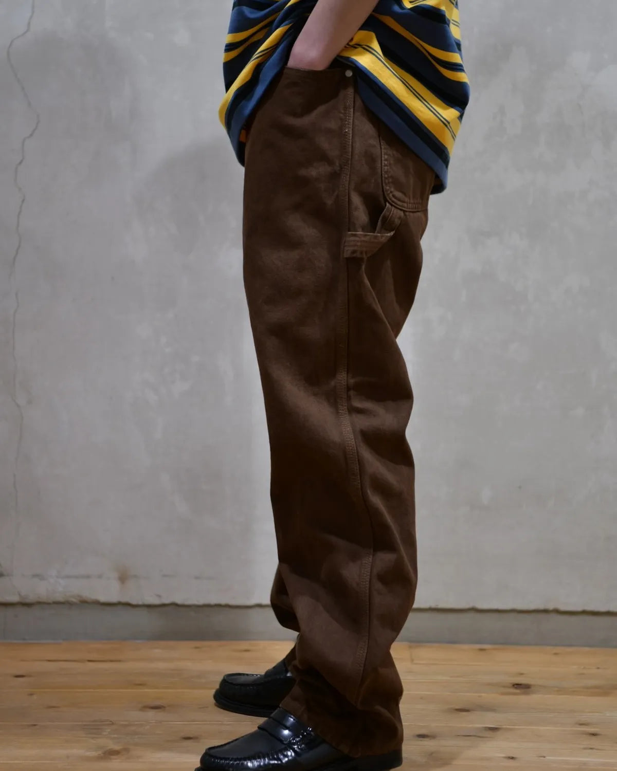 vowels / OVERDYED PAINTER PANTS (VO-26SS-PT045)