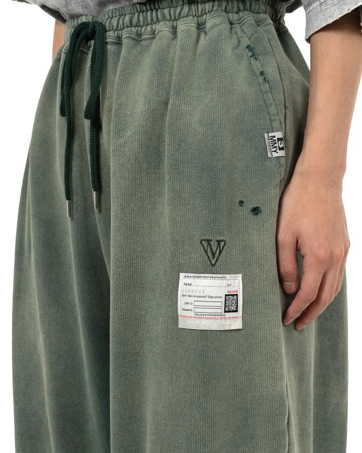 Maison MIHARA YASUHIRO / Sun Faded Like Sweat Pants (A15PT554)