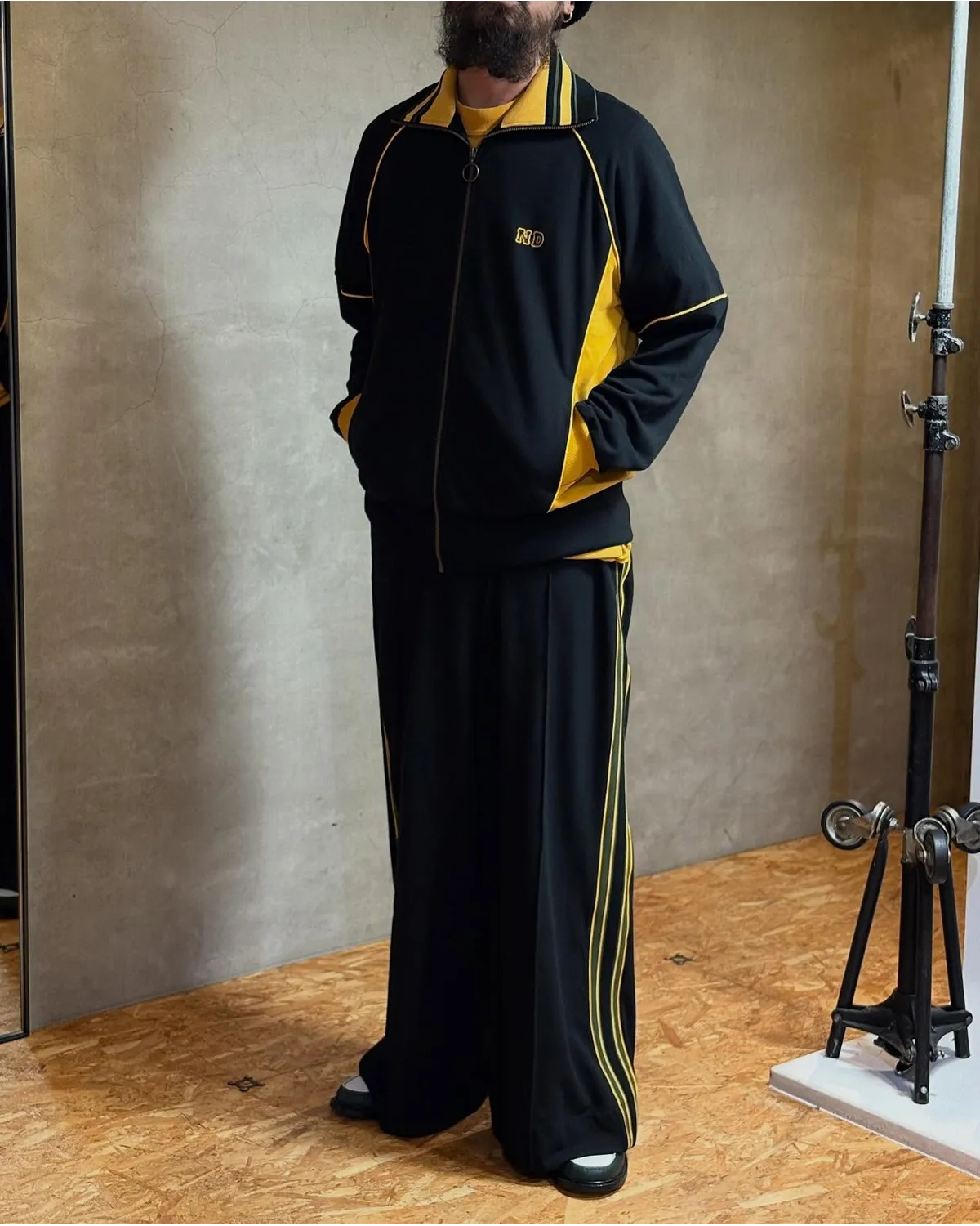 NICHOLAS DALEY / TRACK TOP (ND-AW25-TRT-CTN-BYW)