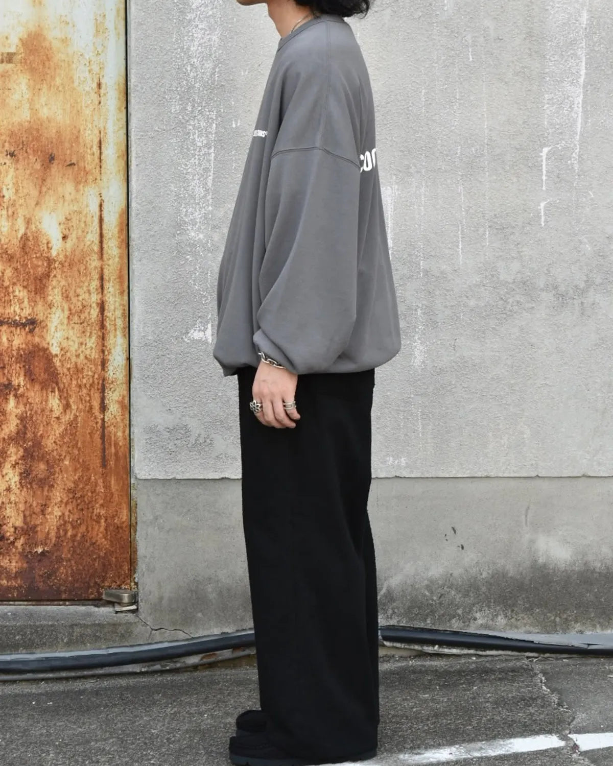 COOTIE PRODUCTIONS® / Dry Tech Oversized Sweat Crew (CTE-25S339)