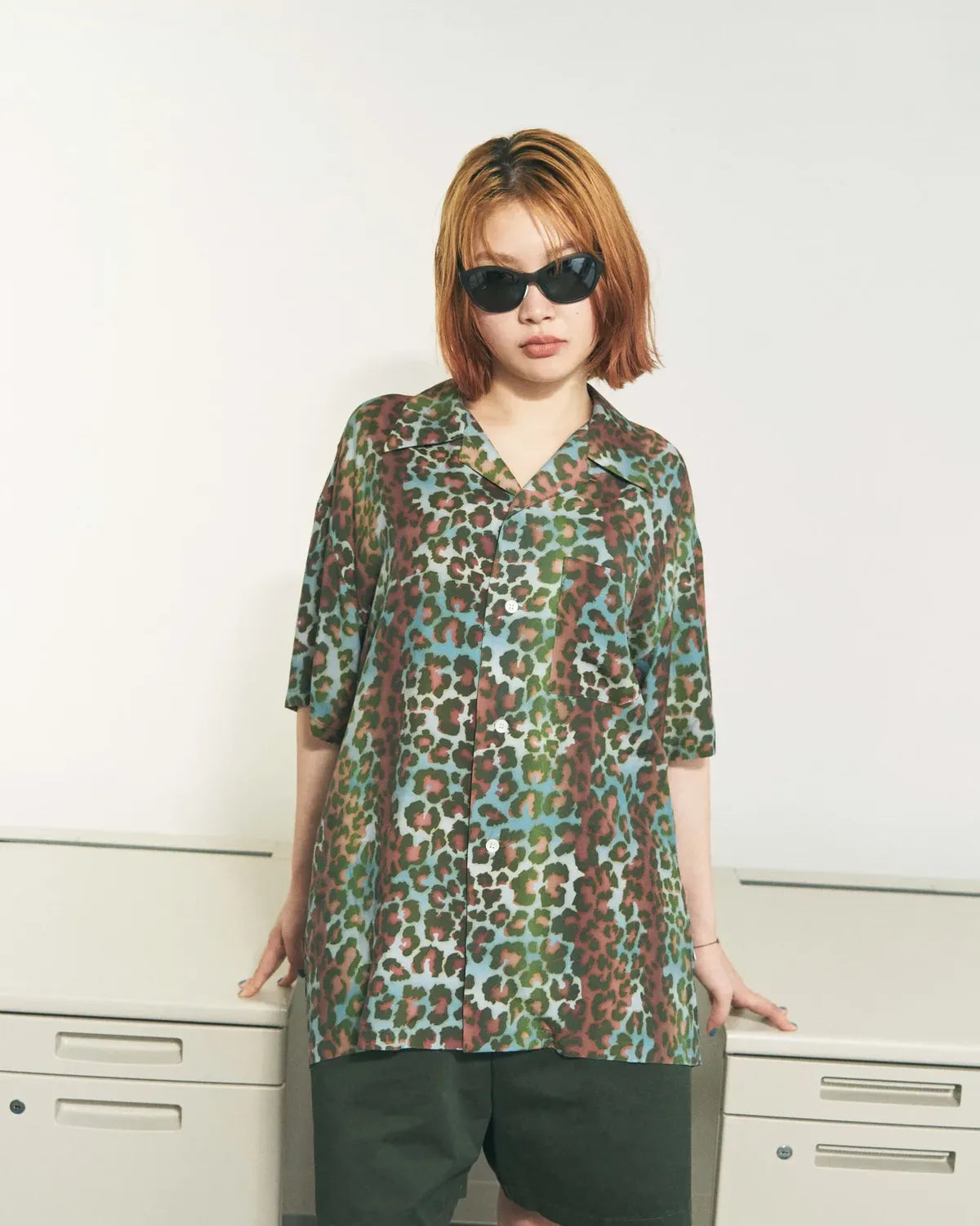 PHINGERIN / SUMMER SHIRT LEOPARD (PD-261-SST-023)