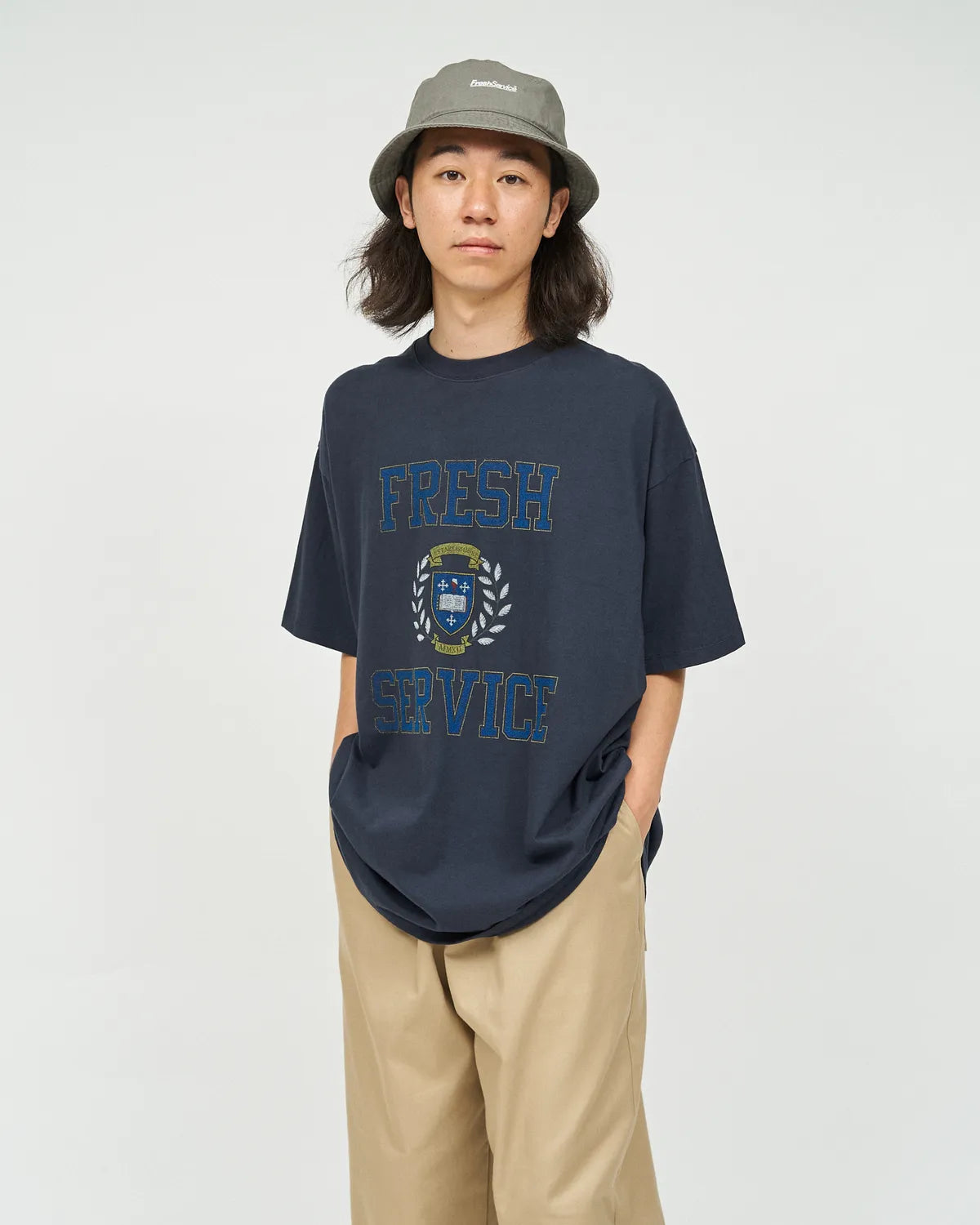 FreshService / CORPORATE PRINTED S/S TEE "COLLEGE" (FSC253-70013)