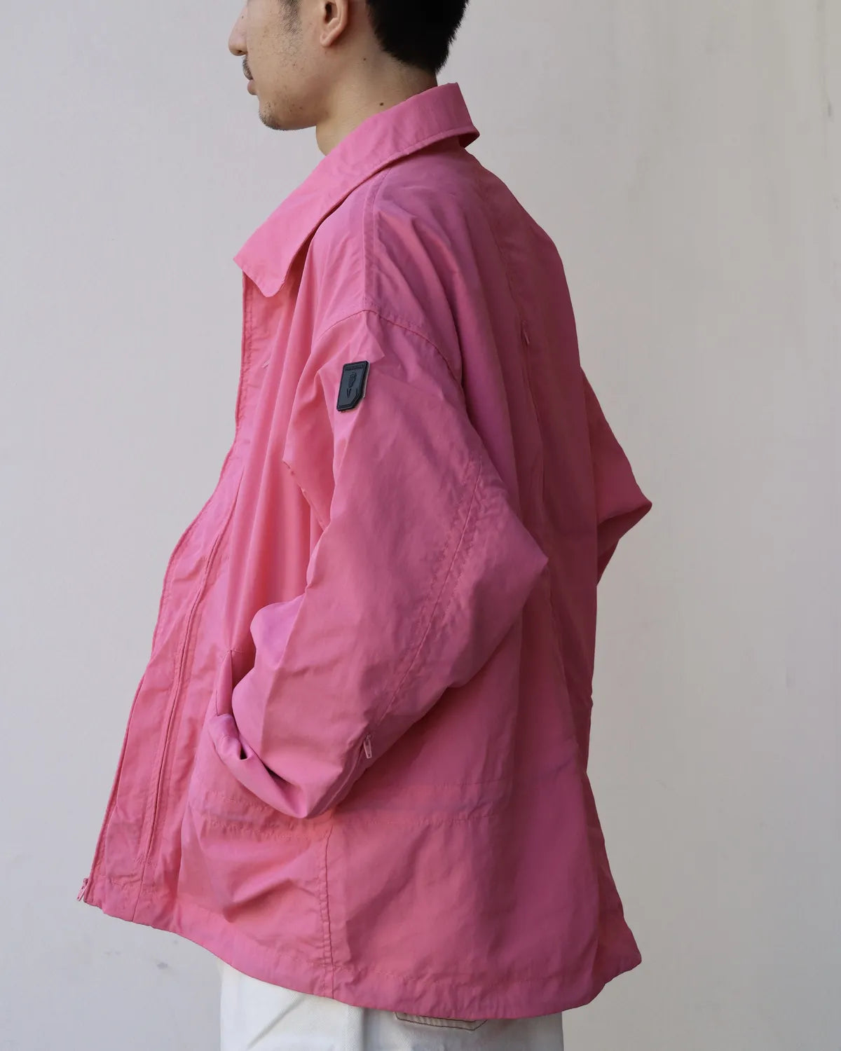 PHINGERIN / CRUSHED NYLON FULL PACK JACKET (PD-261-JK-011)