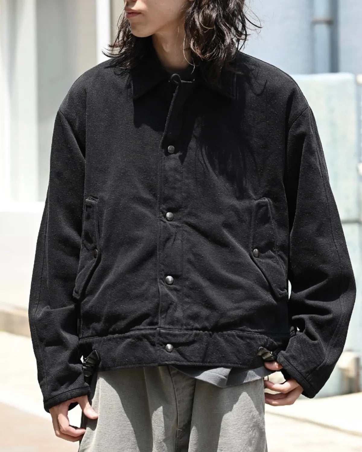 A.PRESSE / Silk Nep Type A-1 Jacket (25AAP-01-24)