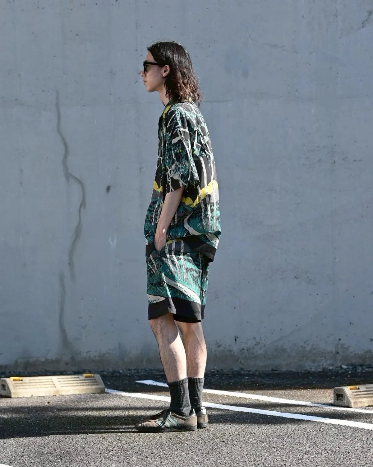 COOTIE PRODUCTIONS® / Rayon Open Collar S/S Shirts (CTE-25S413)