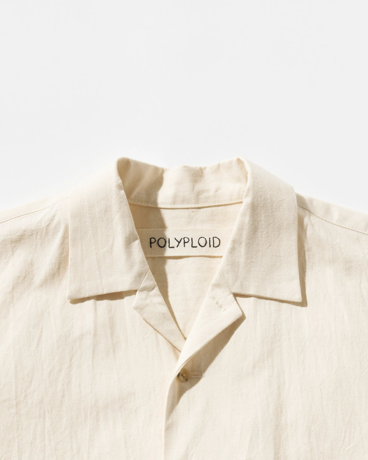 POLYPLOID / OPEN COLLAR SHIRT A (A-5-004-000)