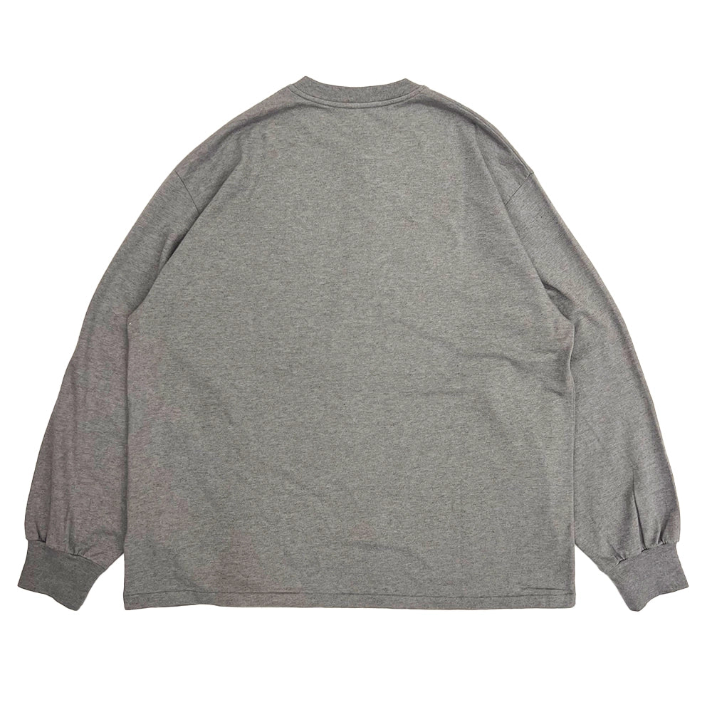 A.PRESSE / Cashmere Blend L/S Henley Neck Shirt