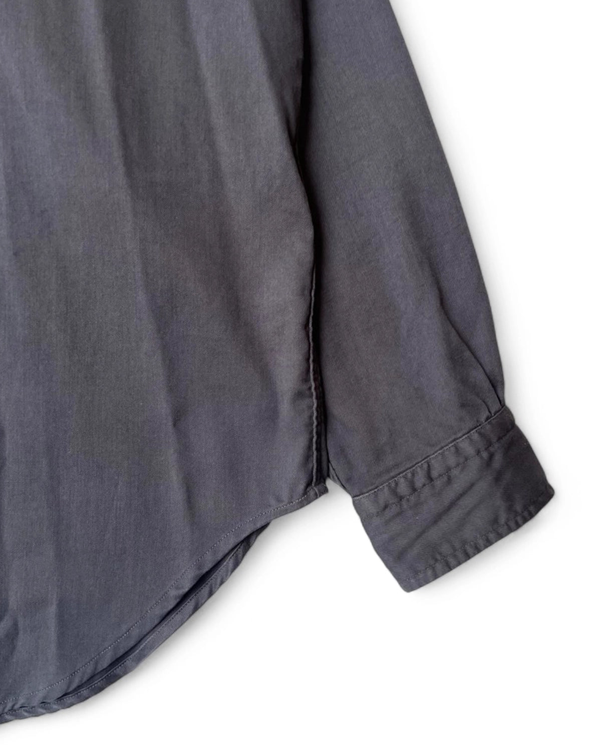 A.PRESSE / Double Weave Twill Regular Collar Shirt (25AAP-02-10)