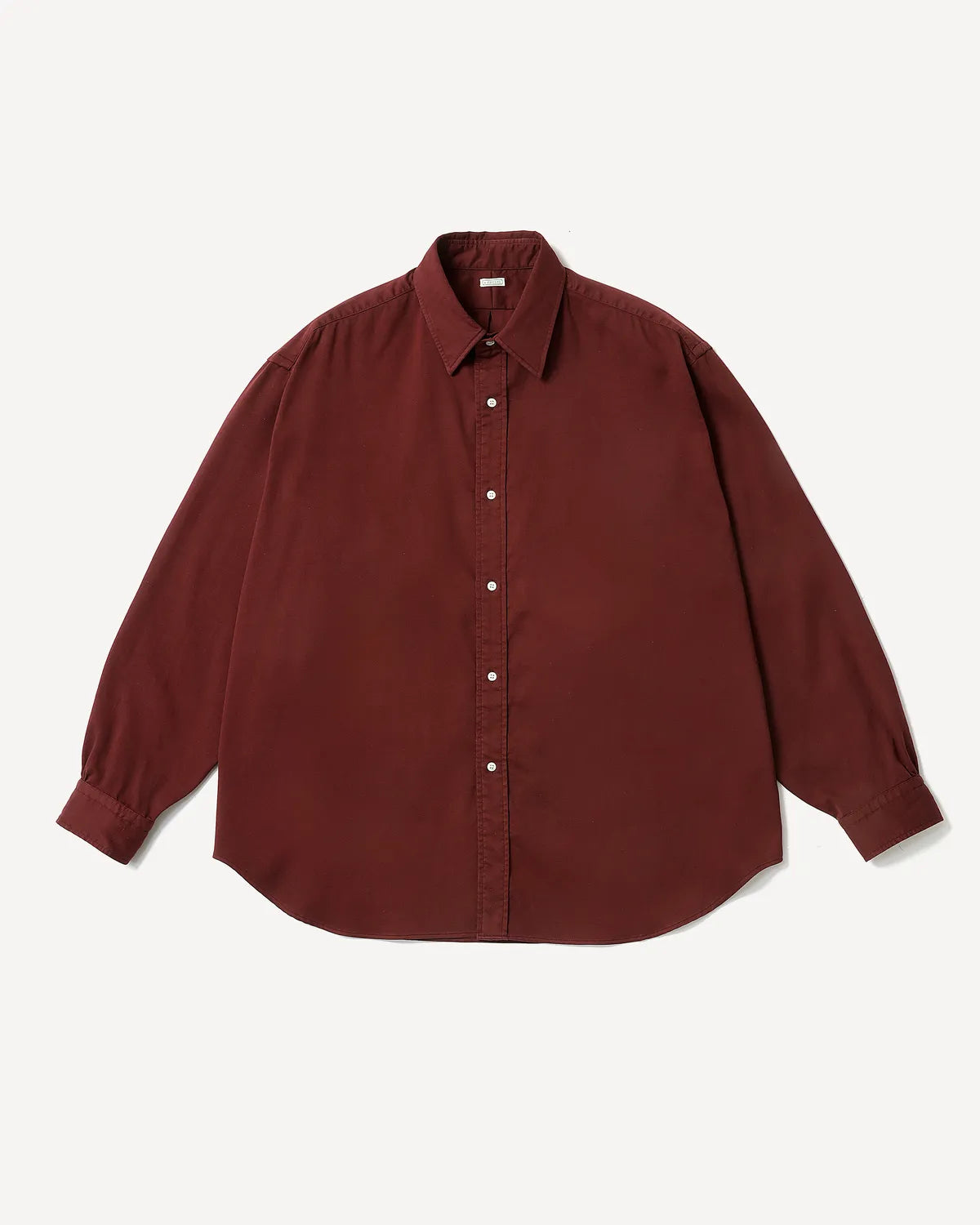 A.PRESSE の Double Weave Twill Regular Collar Shirts (26SAP-02-05)