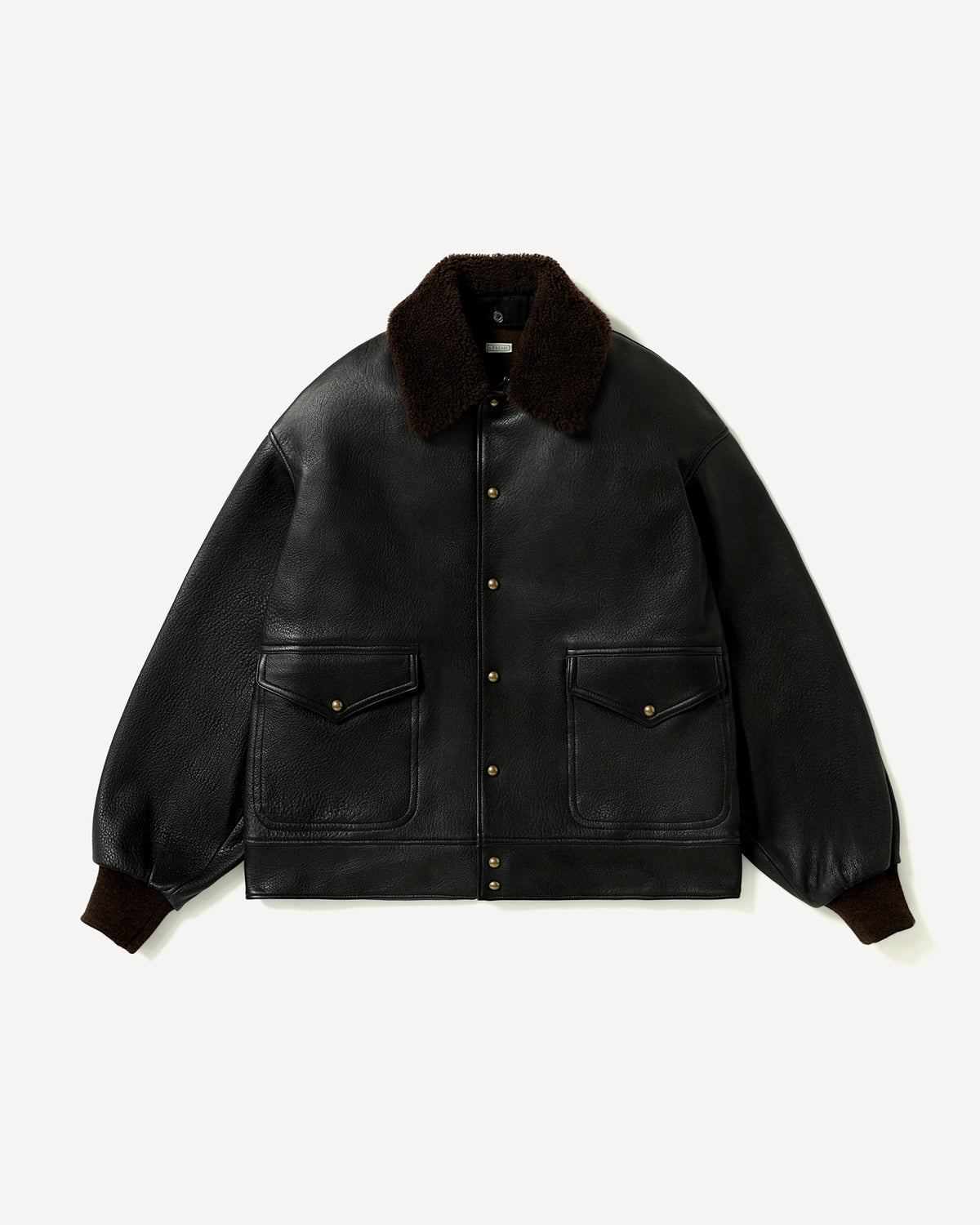 A.PRESSE の Leather A-1 Flight Jacket (26AAP-01-03)