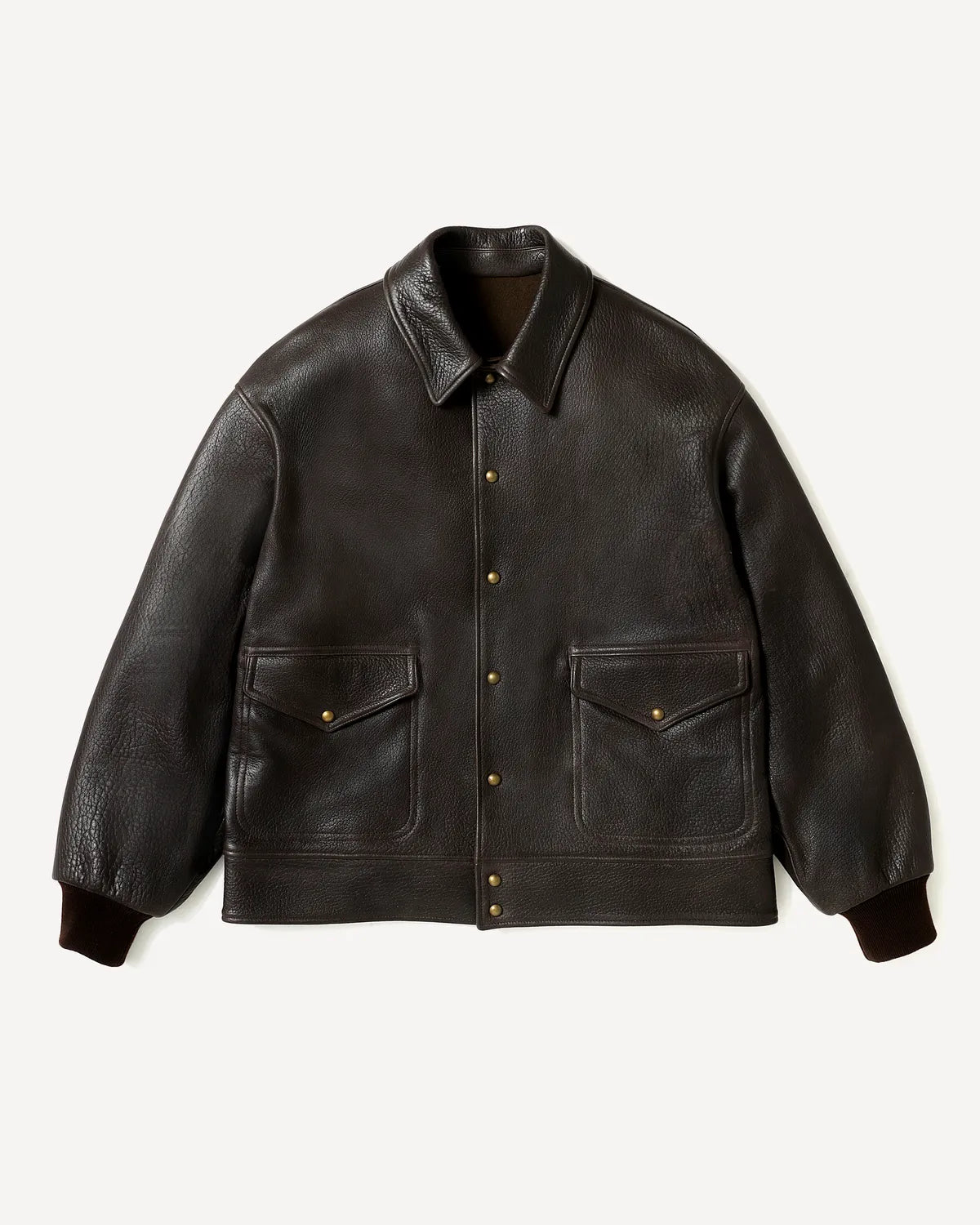 A.PRESSE の Leather A-1 Flight Jacket (26SAP-01-48)