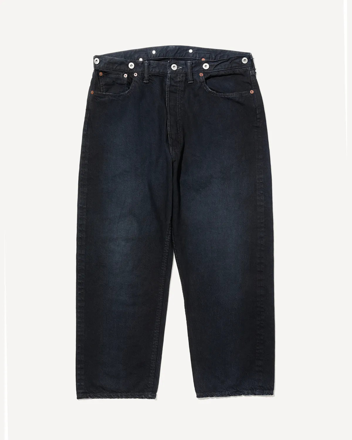 A.PRESSE の No.22 Washed Wide Denim Pants (25AAP-04-05)