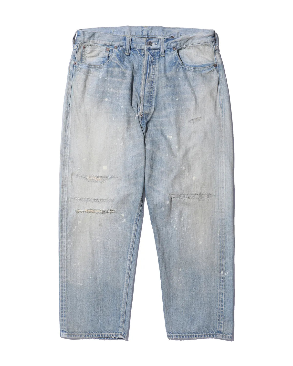 A.PRESSE(アプレッセ) / No.37 Washed Wide Denim Pants | 公式 A.PRESSE(アプレッセ) / No.37 Washed Wide Denim Pants | 公式
