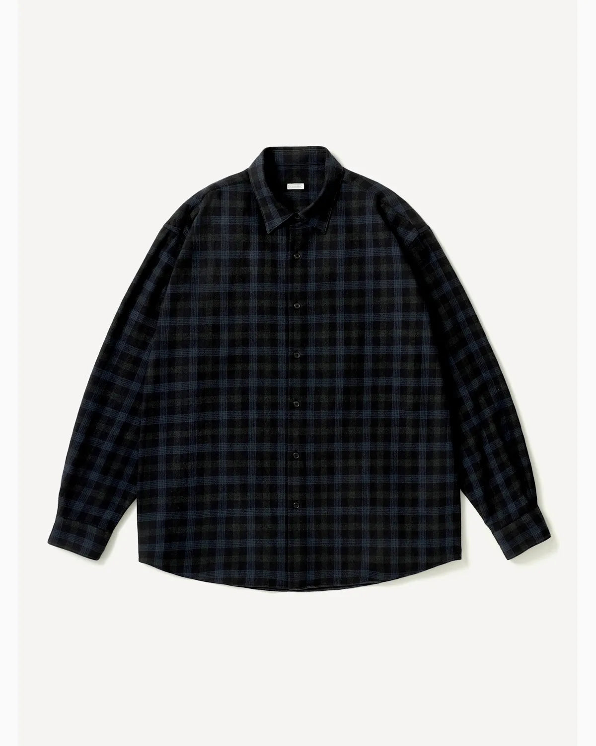 A.PRESSE の Wool Regular Collar Shirt (26AAP-02-21)
