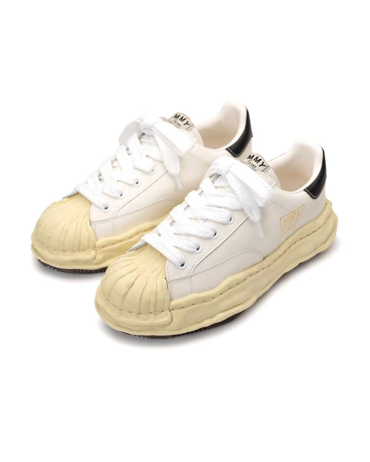 Maison MIHARA YASUHIRO / "BLAKEY" VL OG Sole Leather Low-top Sneaker (A09FW731)