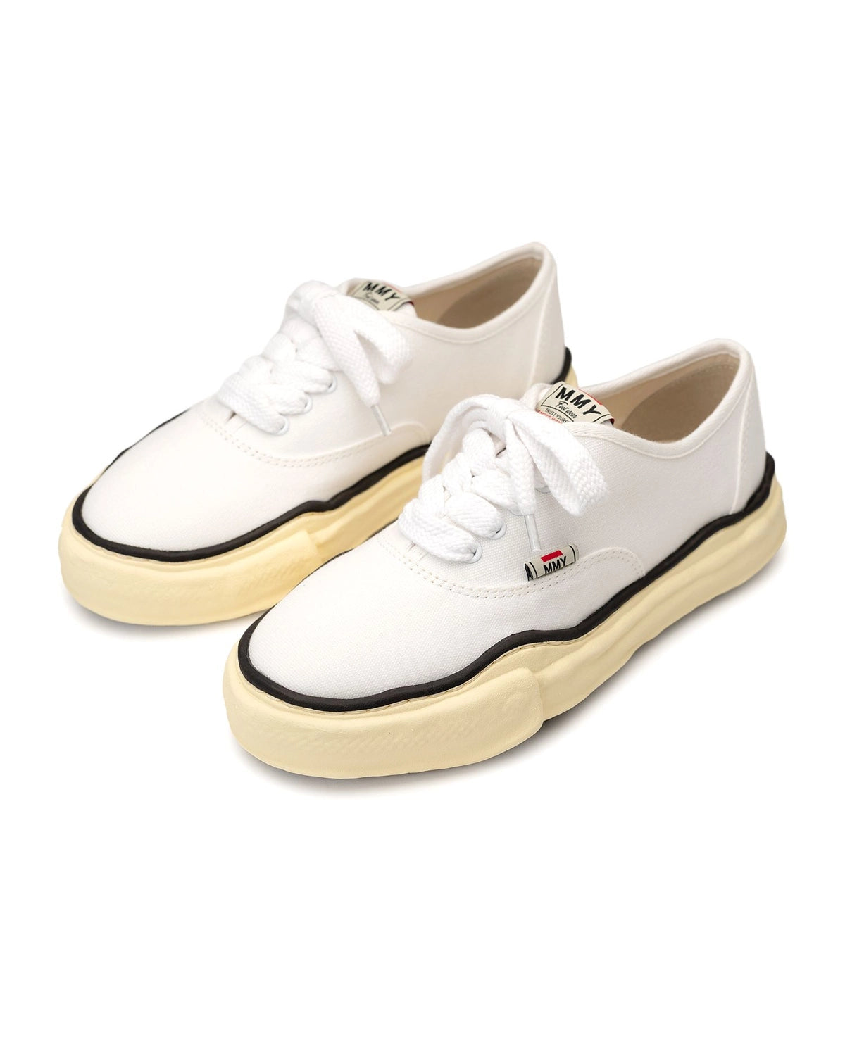 Maison MIHARA YASUHIRO / "BAKER" Vintage-Like OG Sole Canvas Low-top Sneaker (A09FW735)