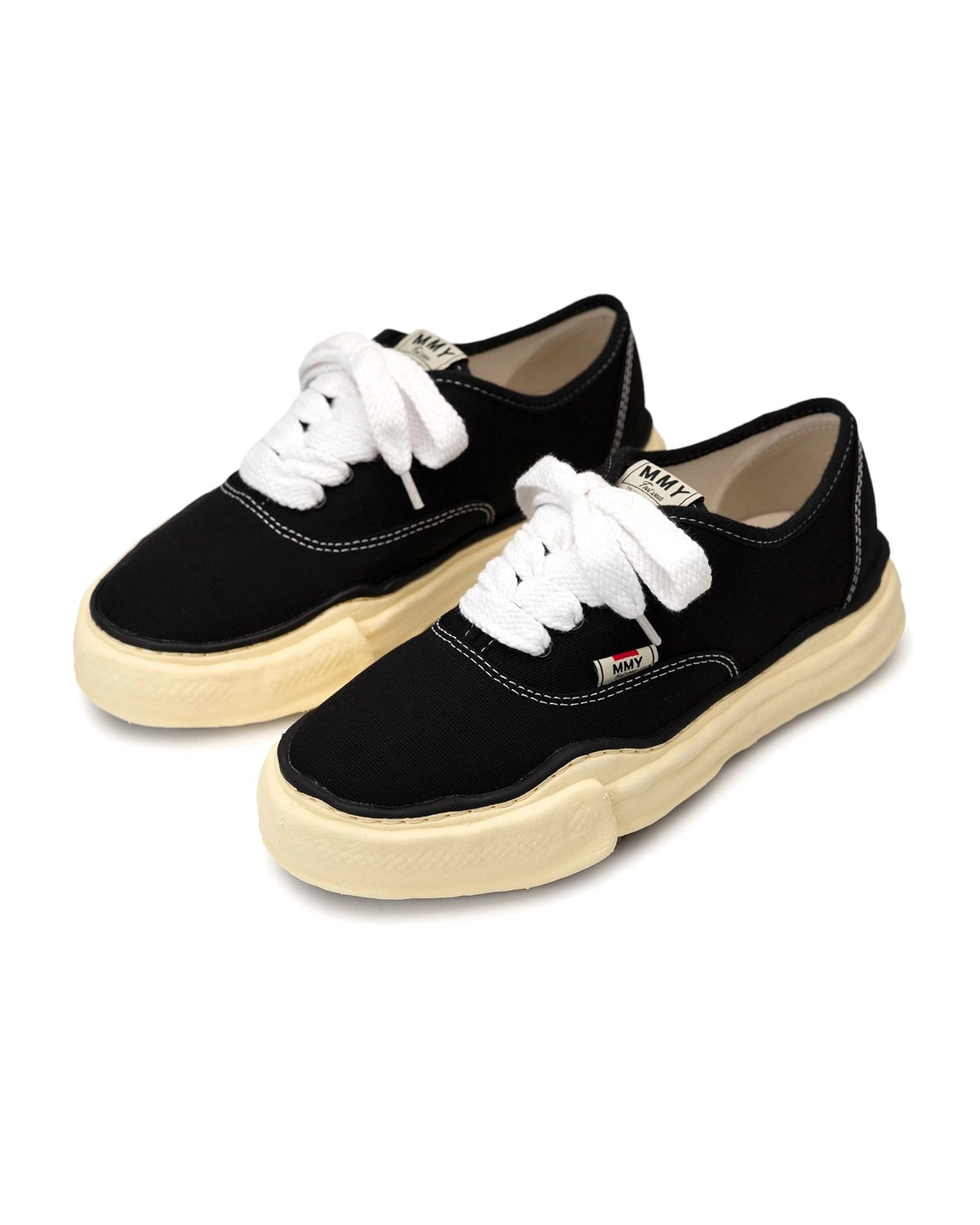 Maison MIHARA YASUHIRO / "BAKER" Vintage-Like OG Sole Canvas Low-top Sneaker (A09FW735)