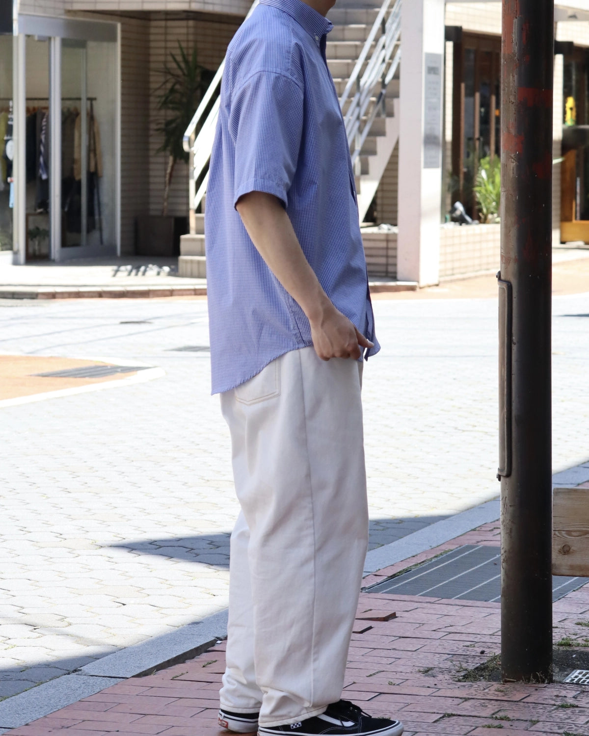 DESCENDANT / KENNEDY'S PLAID SS SHIRT (261WVDS-SHM06)