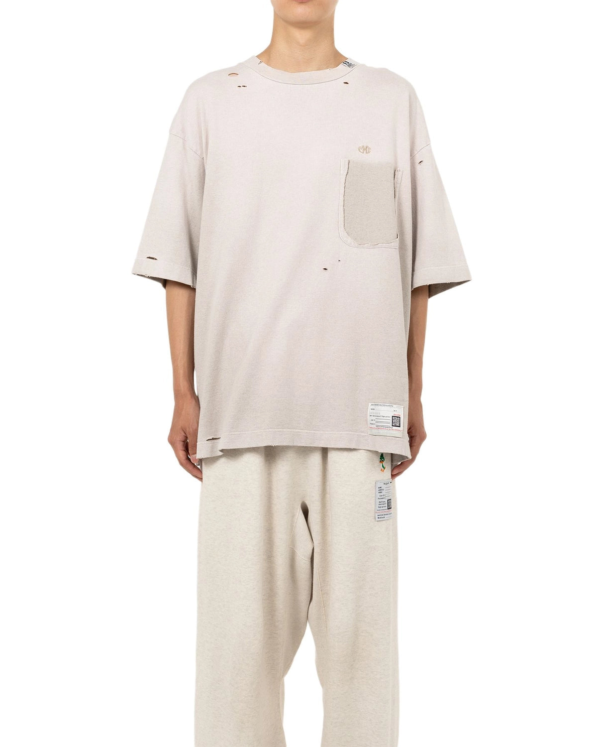 Maison MIHARA YASUHIRO / sun faded Tee (A14TS611)