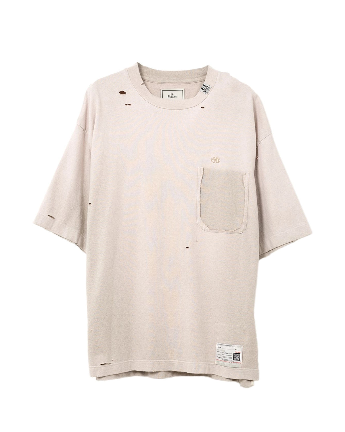 Maison MIHARA YASUHIRO / sun faded Tee (A14TS611)