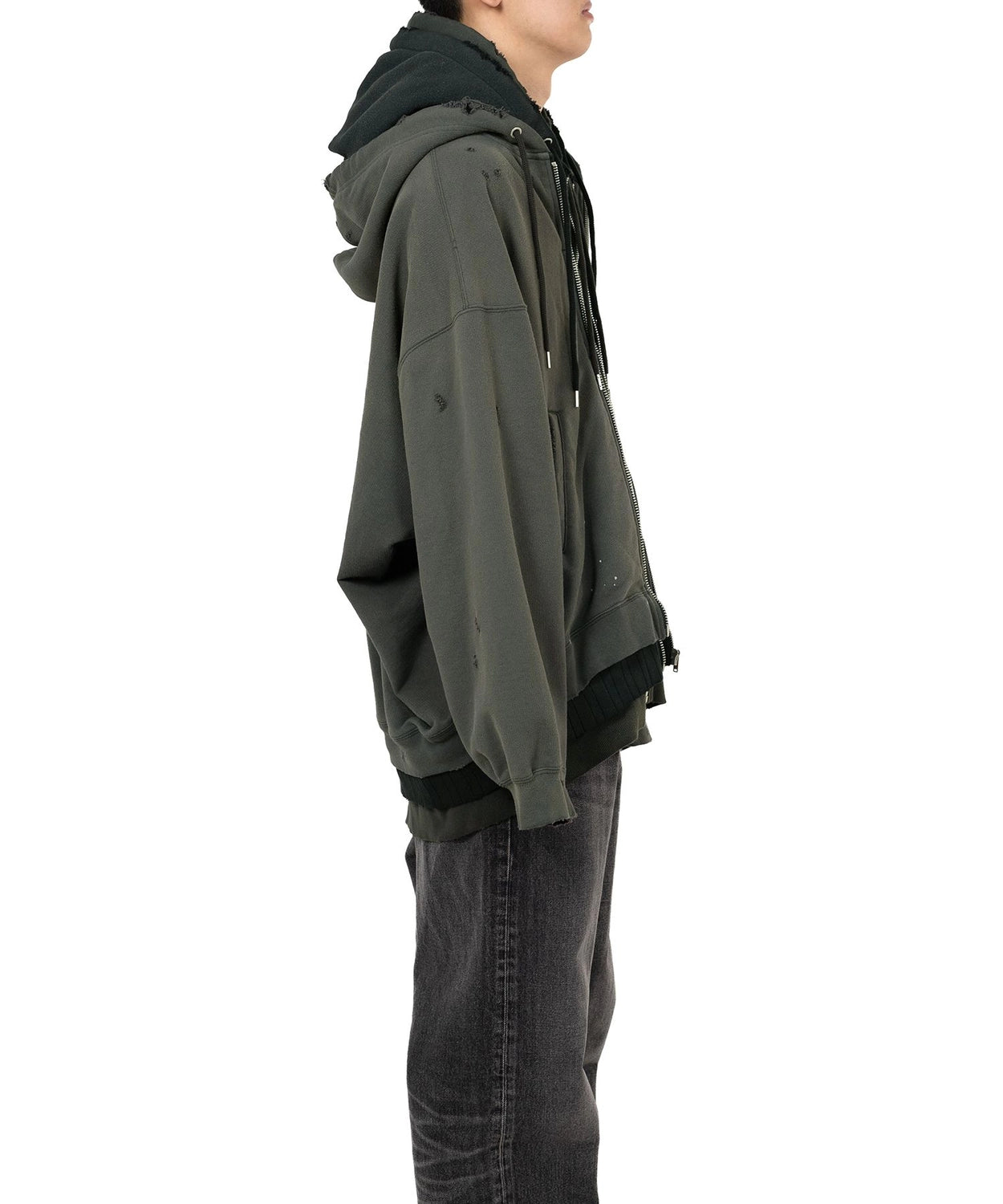 Maison MIHARA YASUHIRO / TRIPLE LAYERED PARKA (A15PK581)