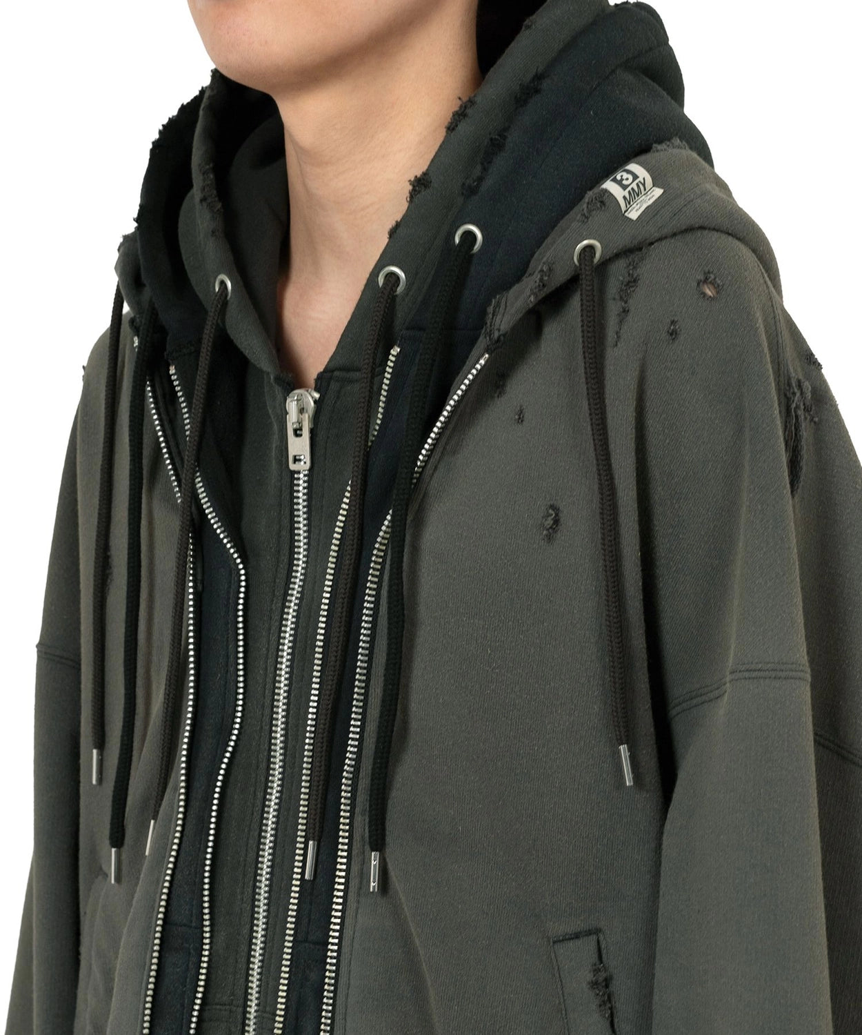 Maison MIHARA YASUHIRO / TRIPLE LAYERED PARKA (A15PK581)