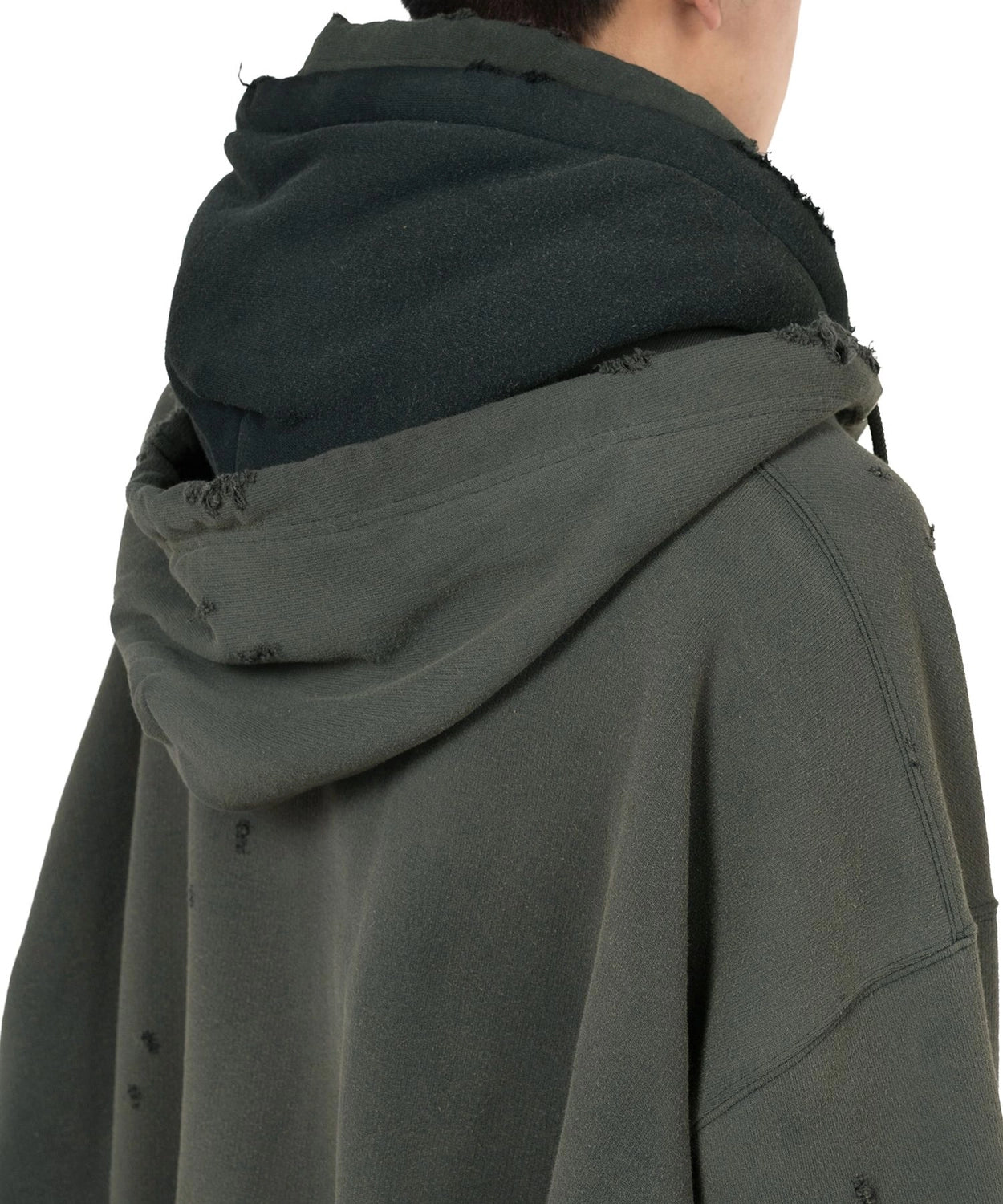 Maison MIHARA YASUHIRO / TRIPLE LAYERED PARKA (A15PK581)